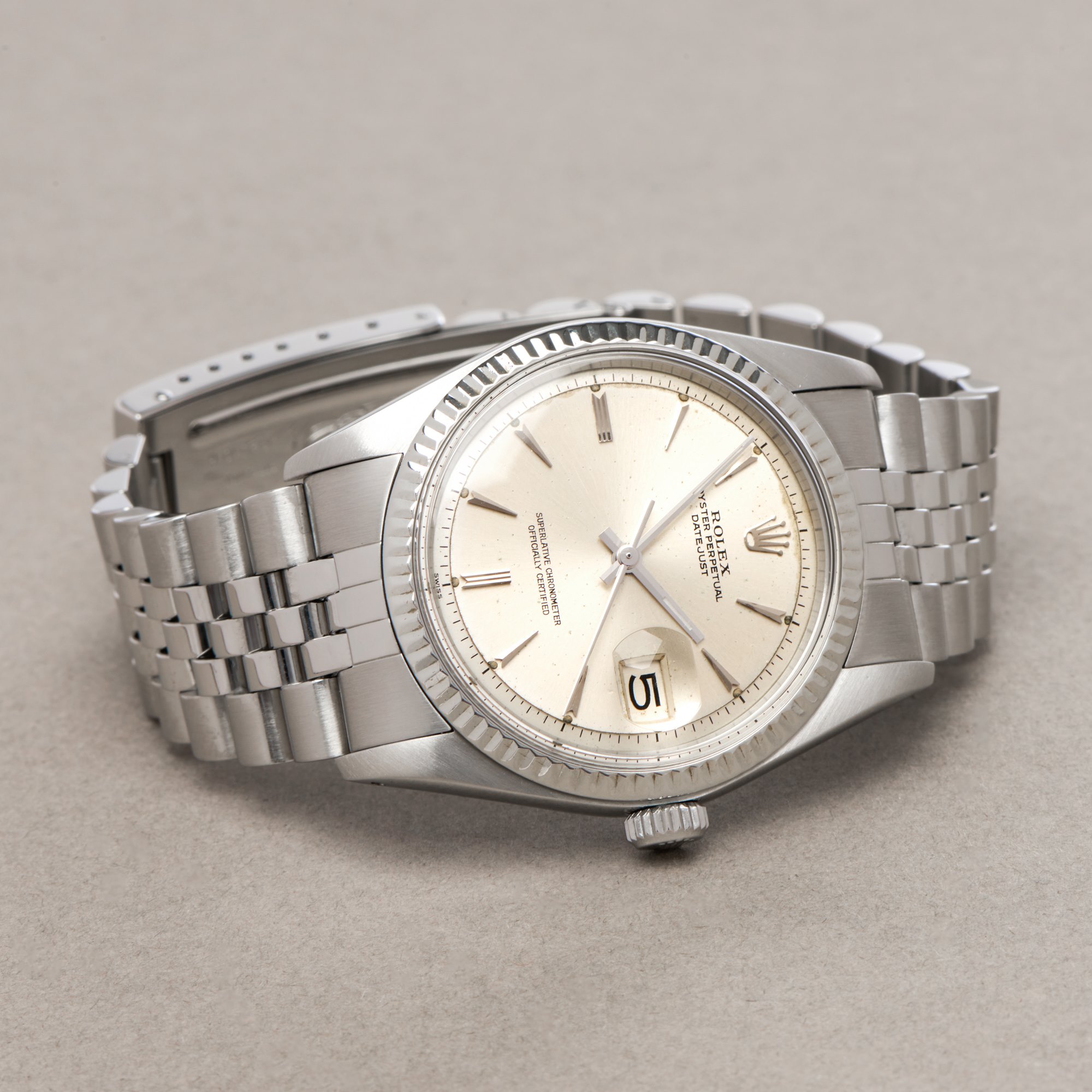 Rolex Datejust Roestvrij Staal 1601