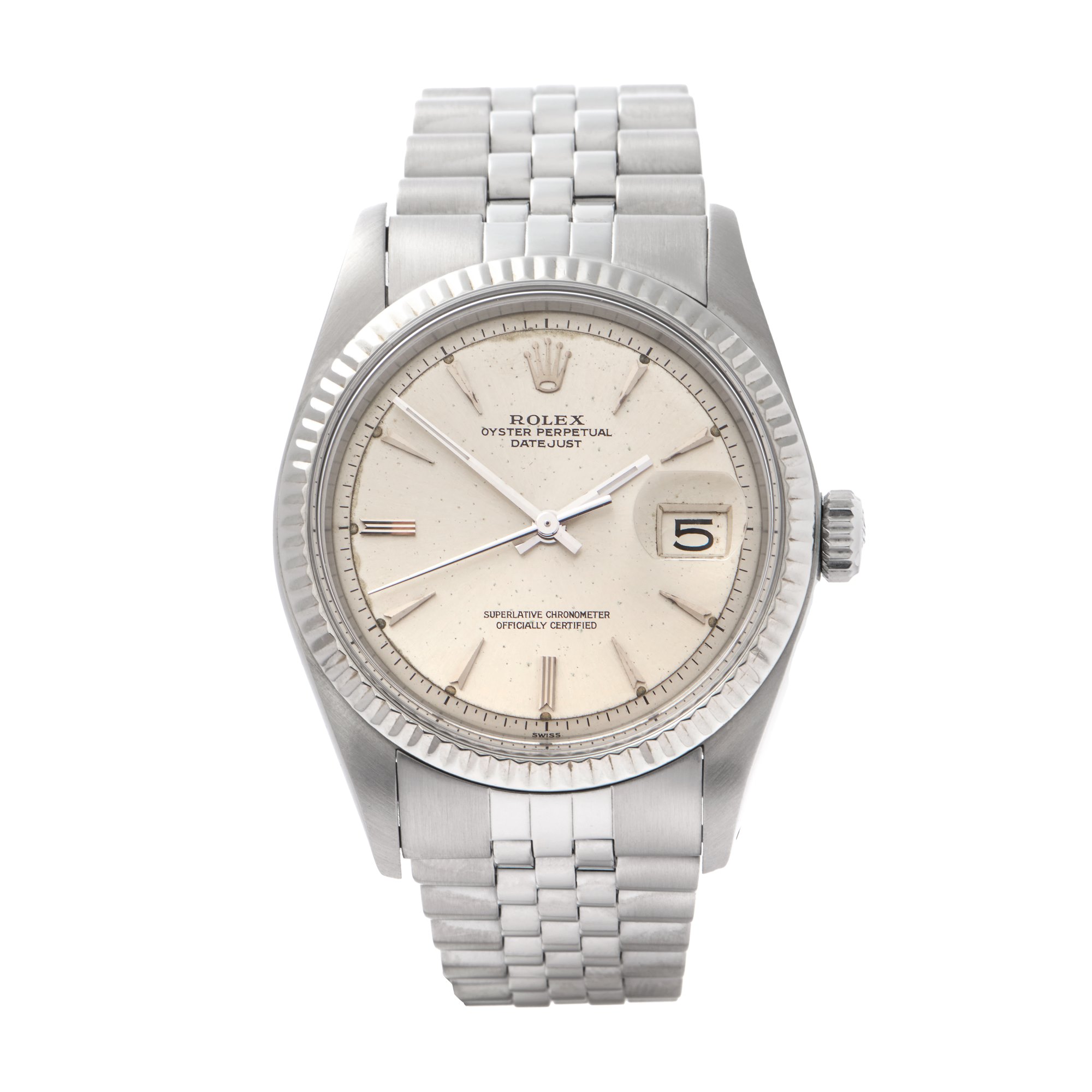 Rolex Datejust Roestvrij Staal 1601