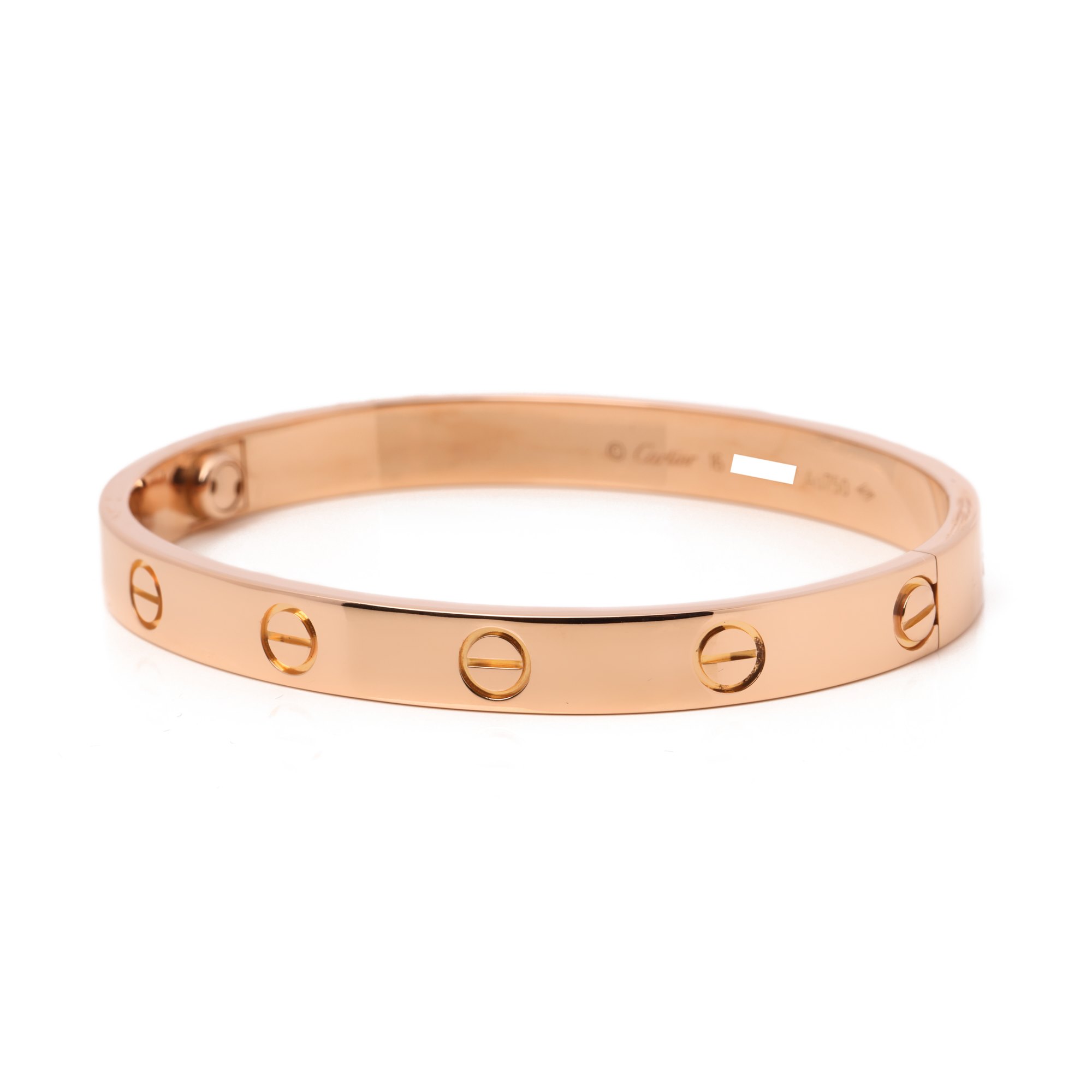 Cartier Love 18ct Rose Gold Bangle