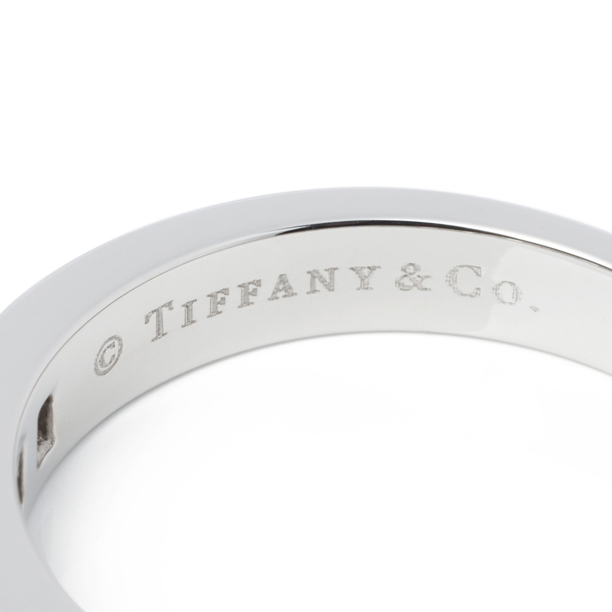 Tiffany & Co. Half Diamond Mixed Cut Wedding Band