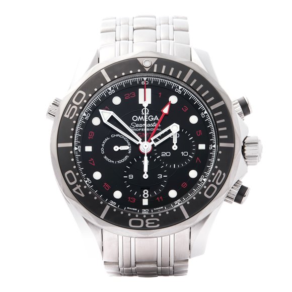 Omega Seamaster GMT Chronograph Stainless Steel - 212.30.44.52.01.001