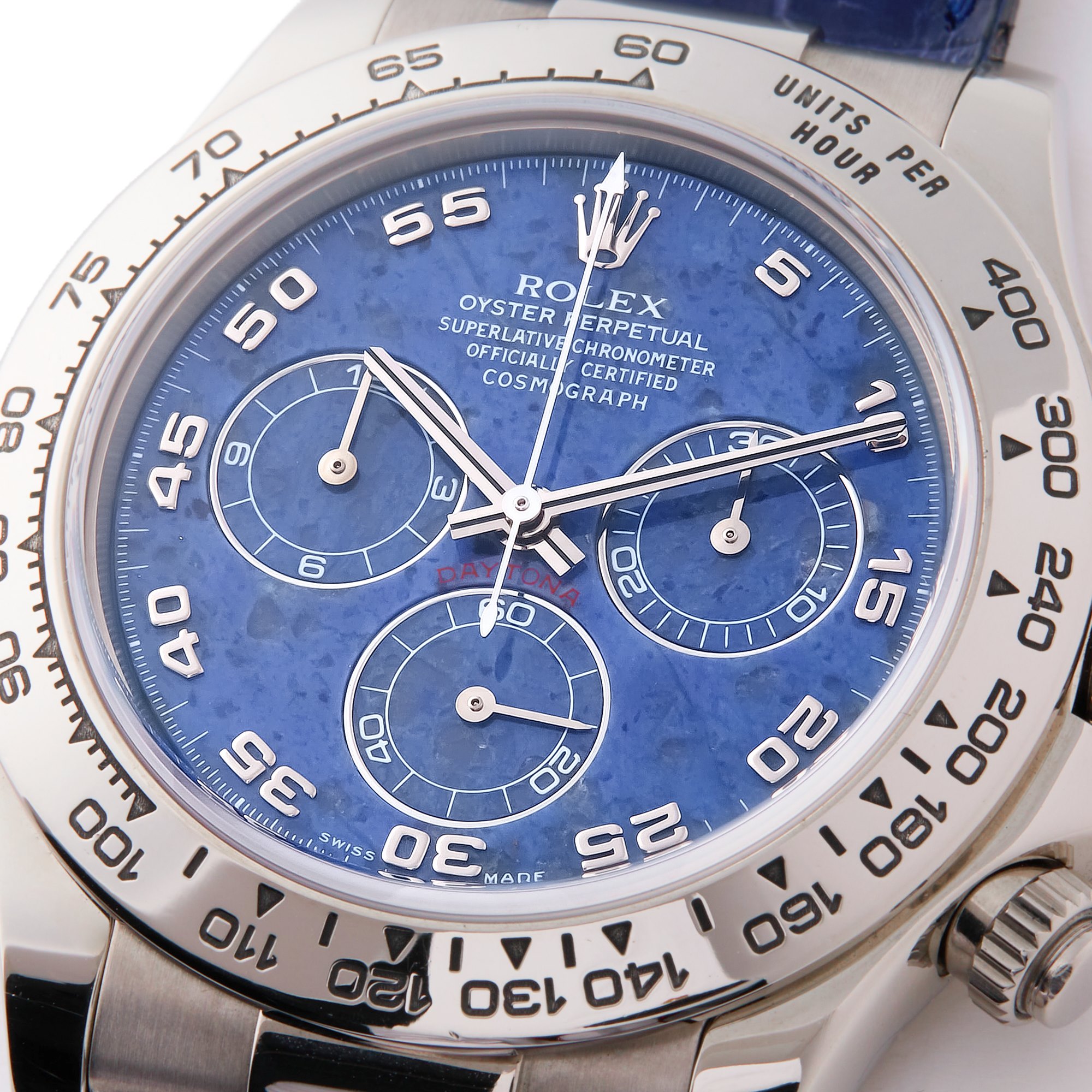 Rolex Daytona Sodalite 18K White Gold 116519
