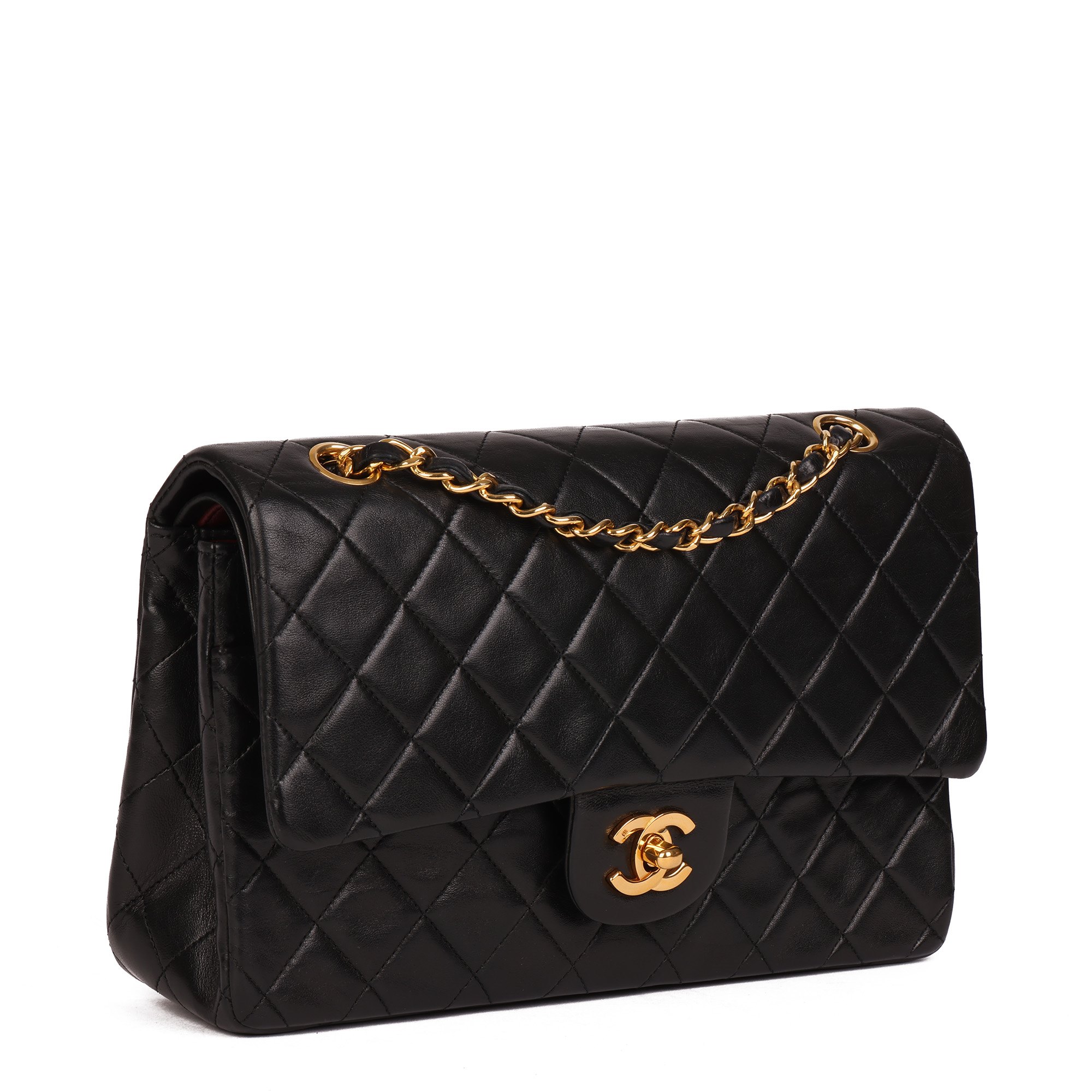 chanel medium flap bag caviar gold hardware