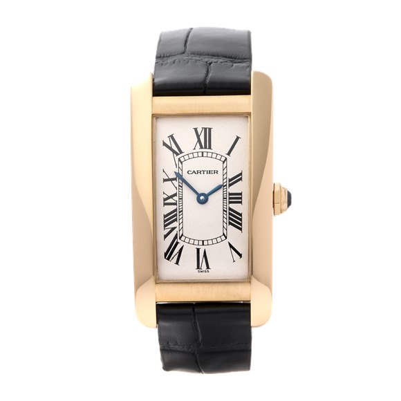 Cartier Tank Americaine 18K Yellow Gold - W2601456 or 1720