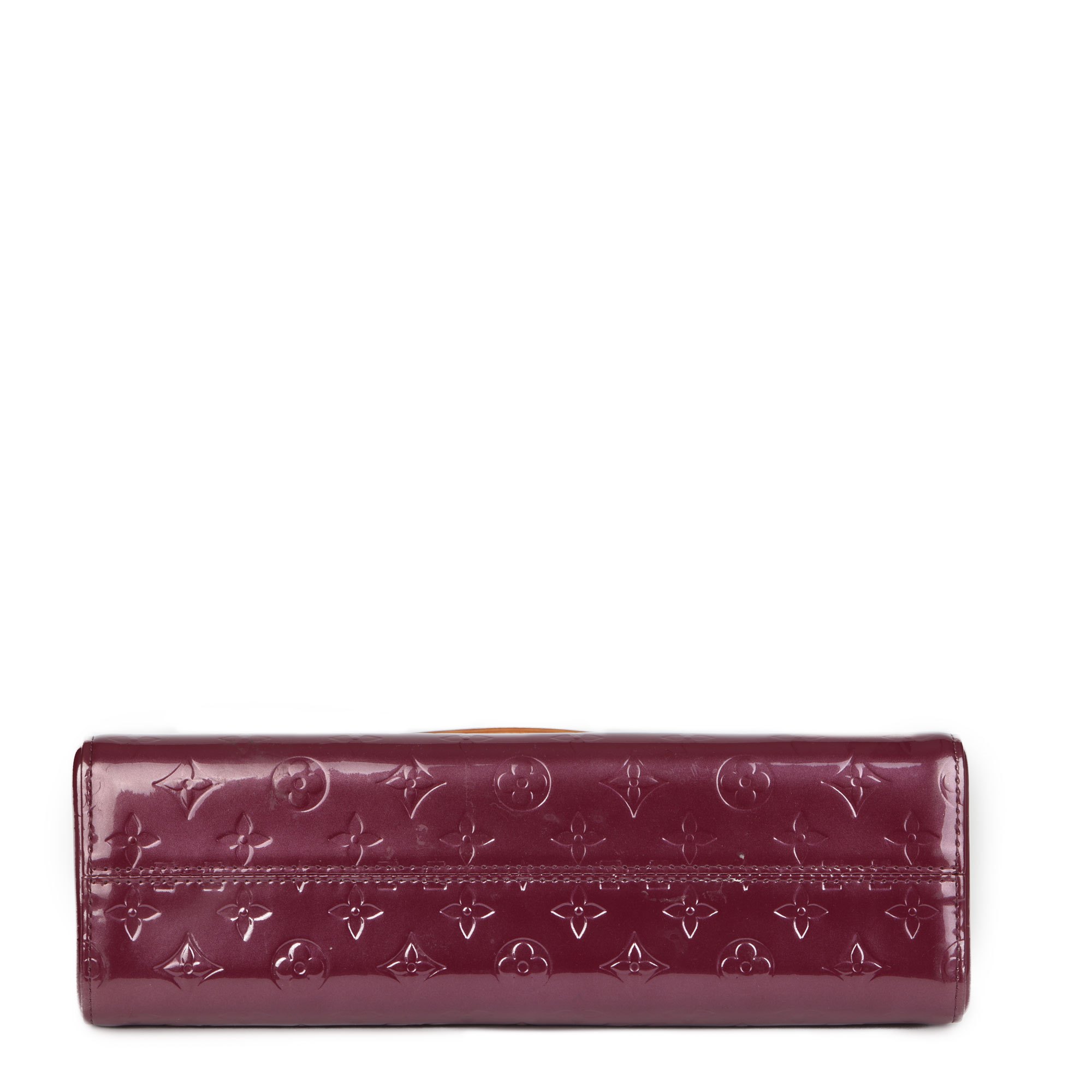 Louis Vuitton Violet Vernis Leather & Vachetta Leather Roxbury Drive