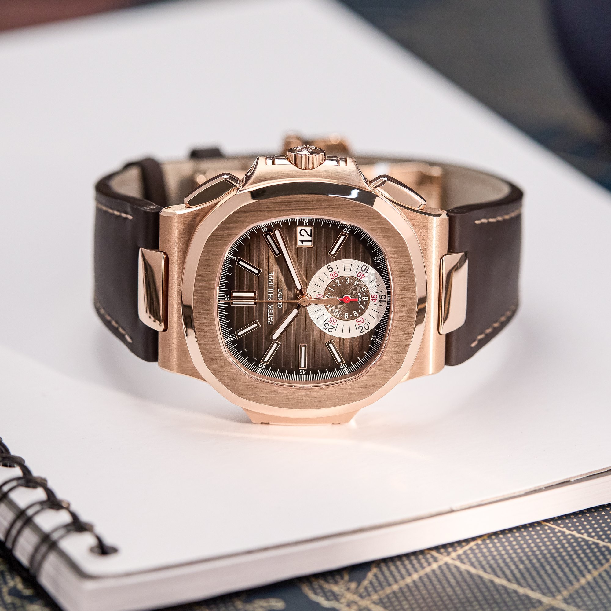Patek Philippe Nautilus 18K Rose Goud 5980R-001