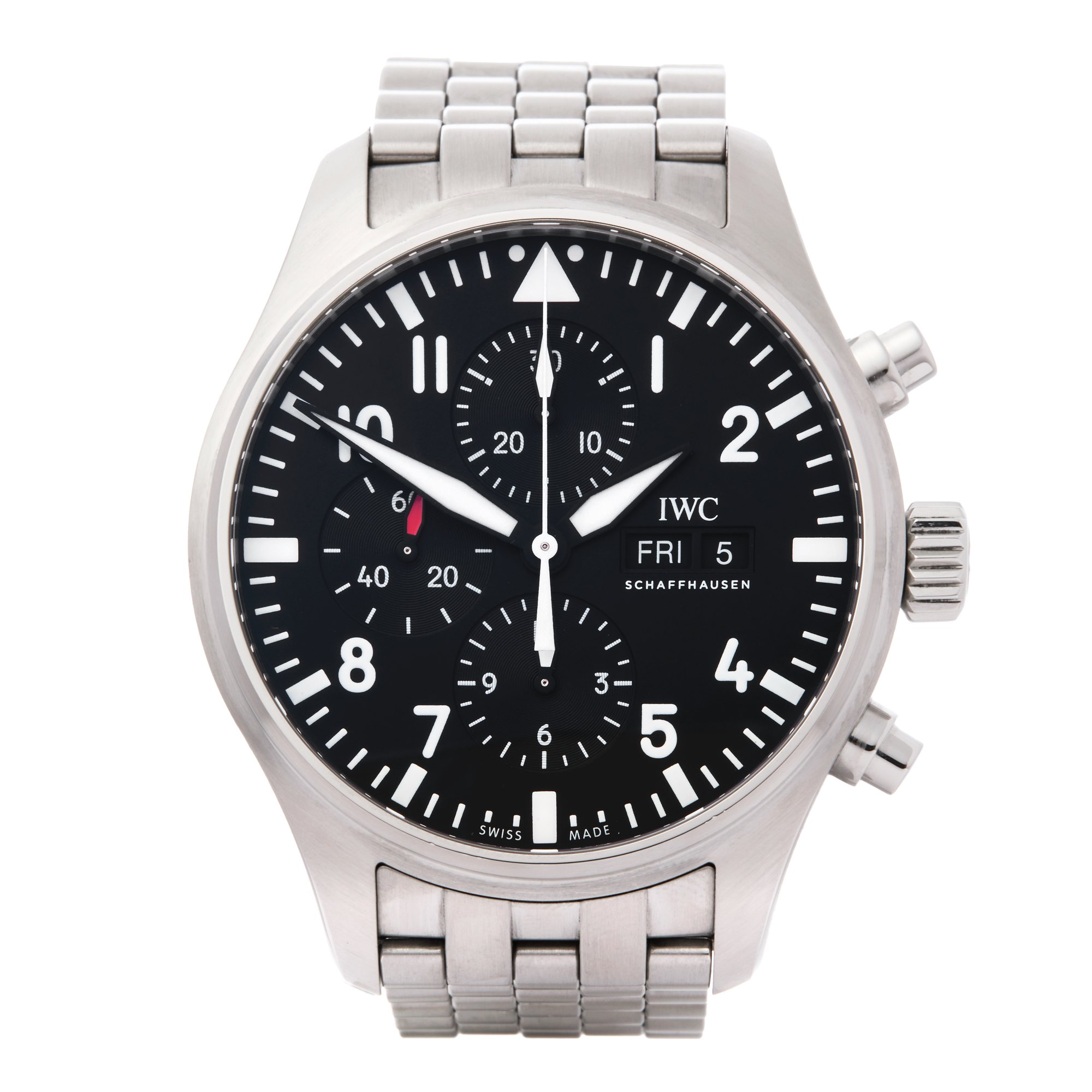IWC Pilot's Chronograph Roestvrij Staal IW377710