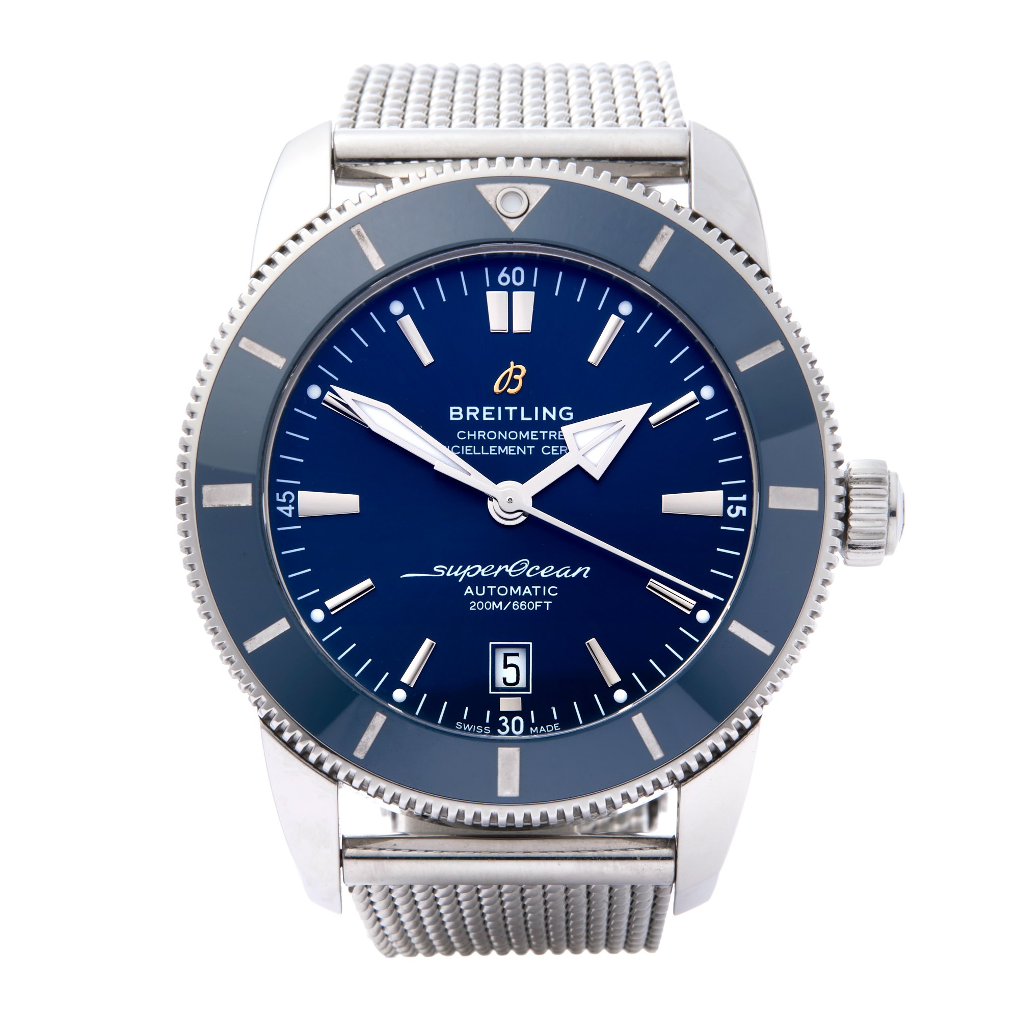 Breitling Superocean Heritage Roestvrij Staal AB2020161C1A1