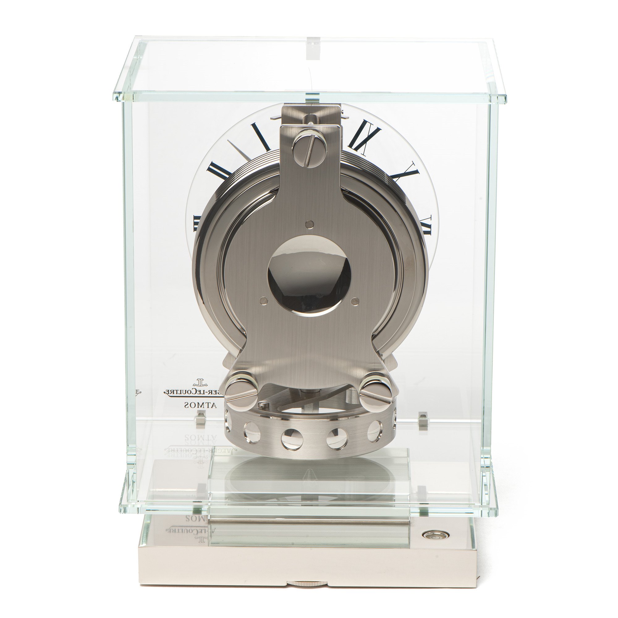 Jaeger-LeCoultre Atmos Clock 'Classique Phases de Lune Roestvrij Staal 3000