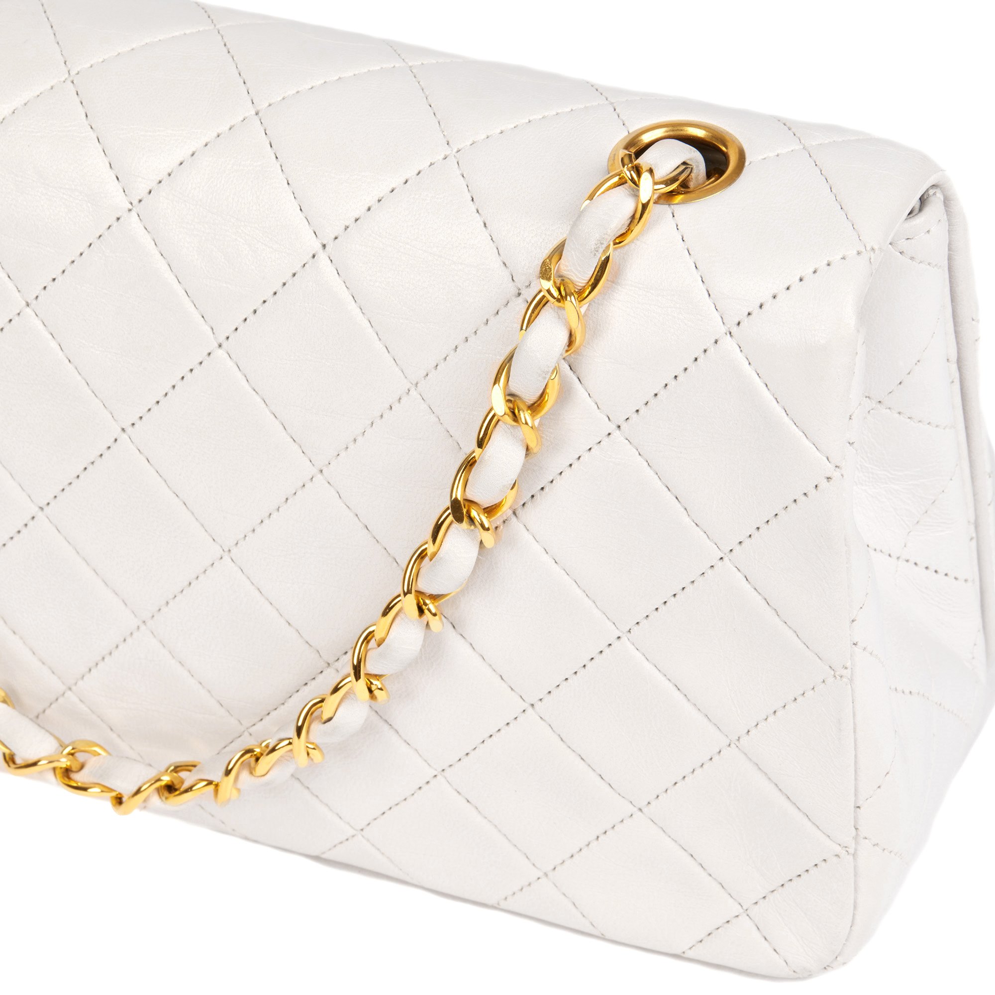 Chanel Small Classic Single Full Flap Bag 1990 HB4278 | Second Hand Handbags