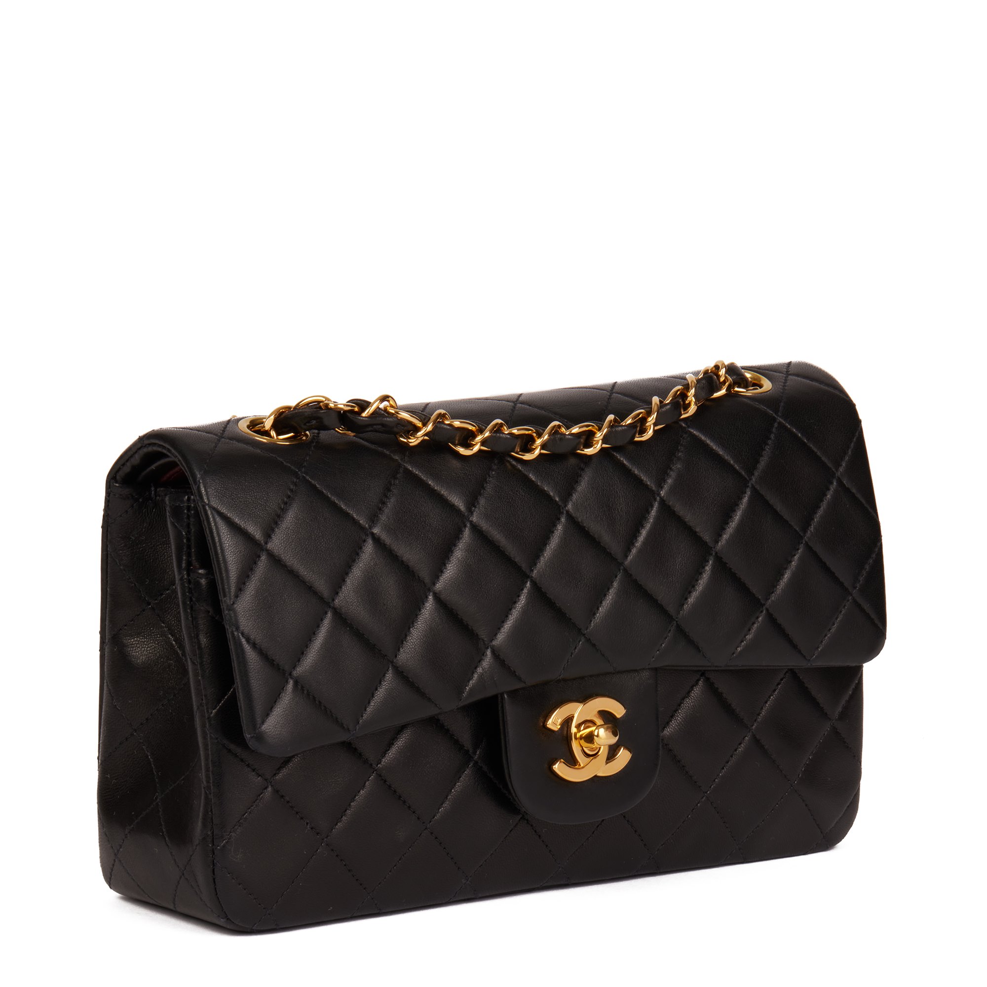 small black quilted chanel bag