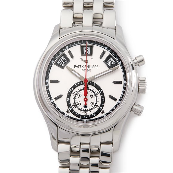 Patek Philippe Complications Annual Calendar Flyback Chronograph Stainless Steel - 5960/1A-001