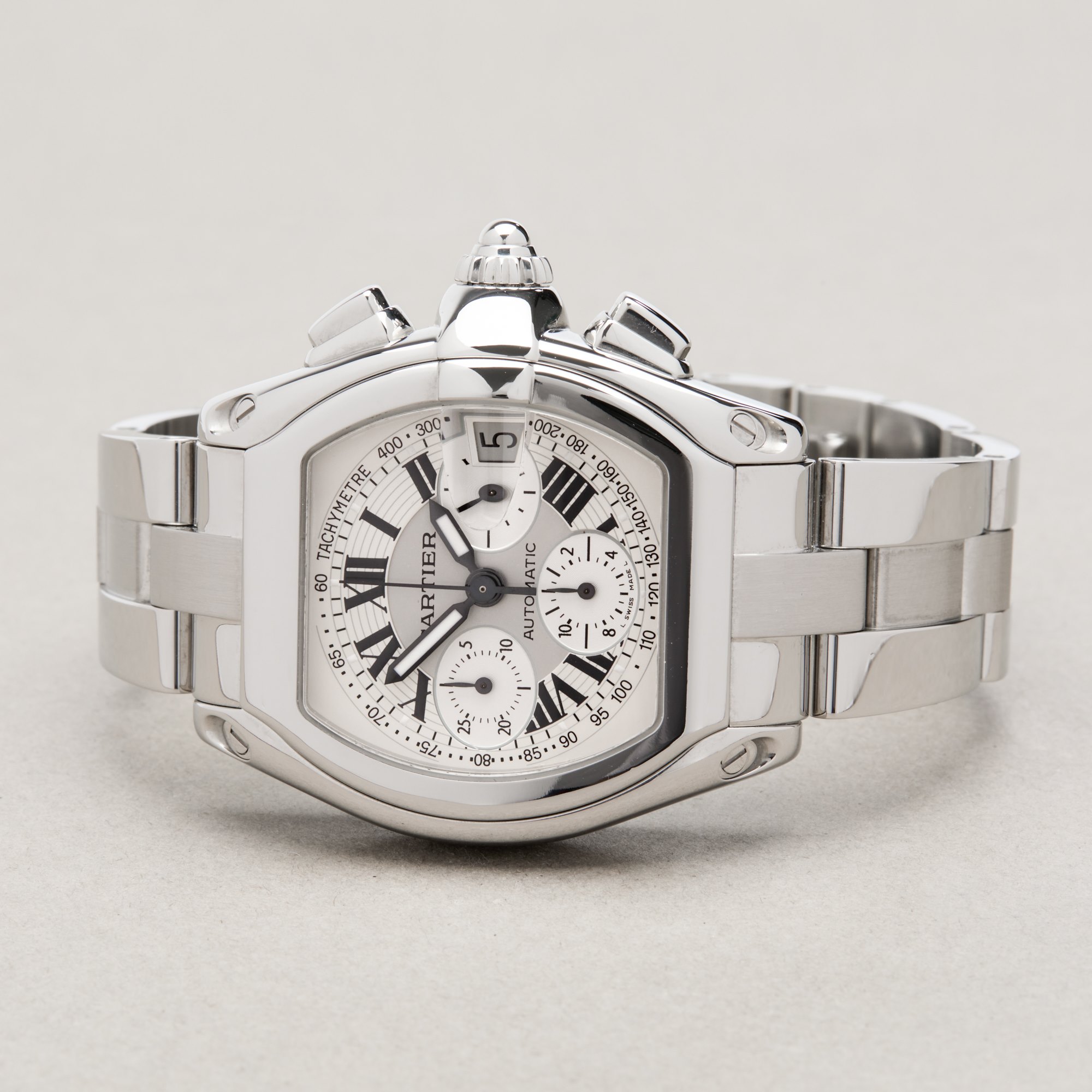 Cartier Roadster XL Chronograph Stainless Steel W62006X6 or 2618