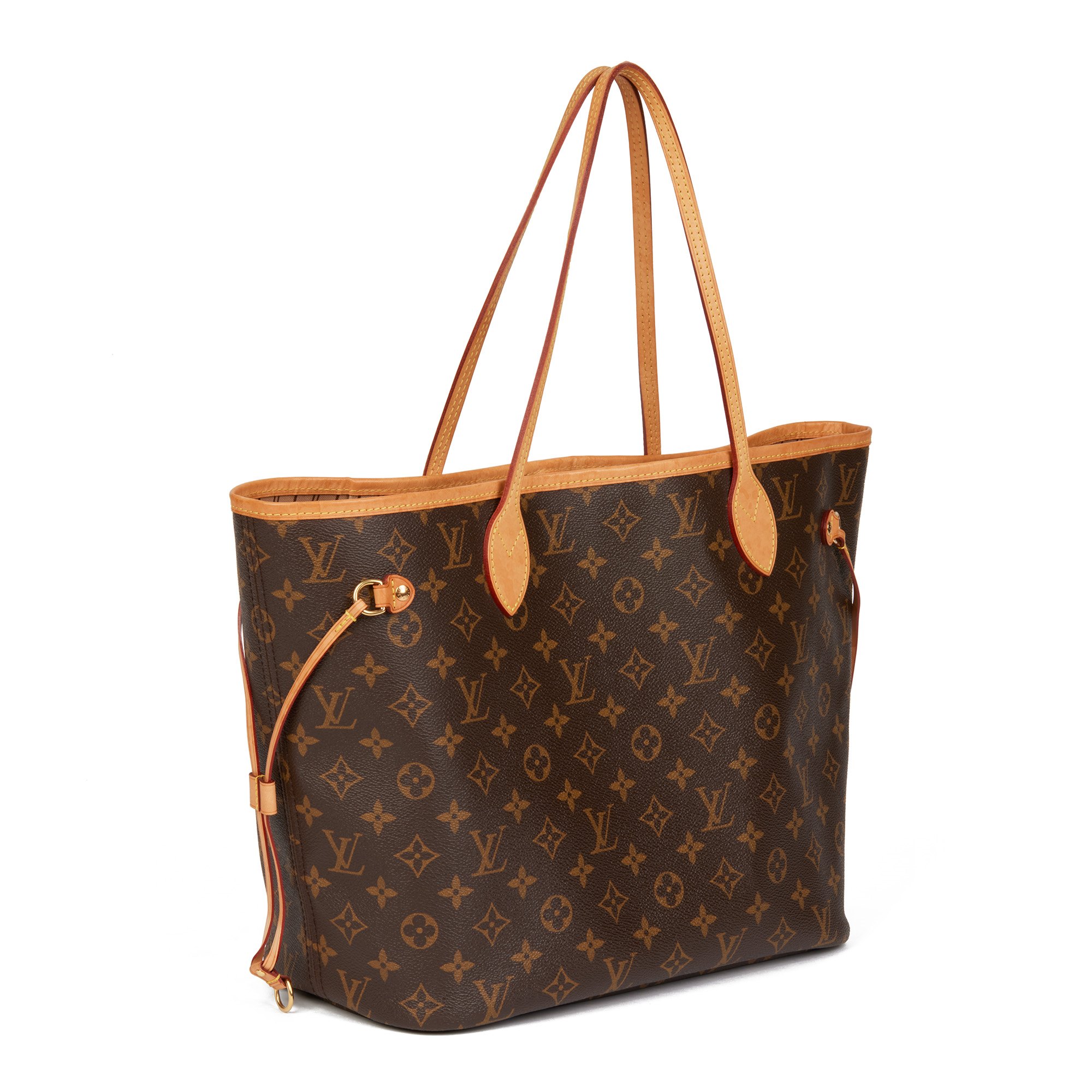 louis vuitton brown neverfull bag