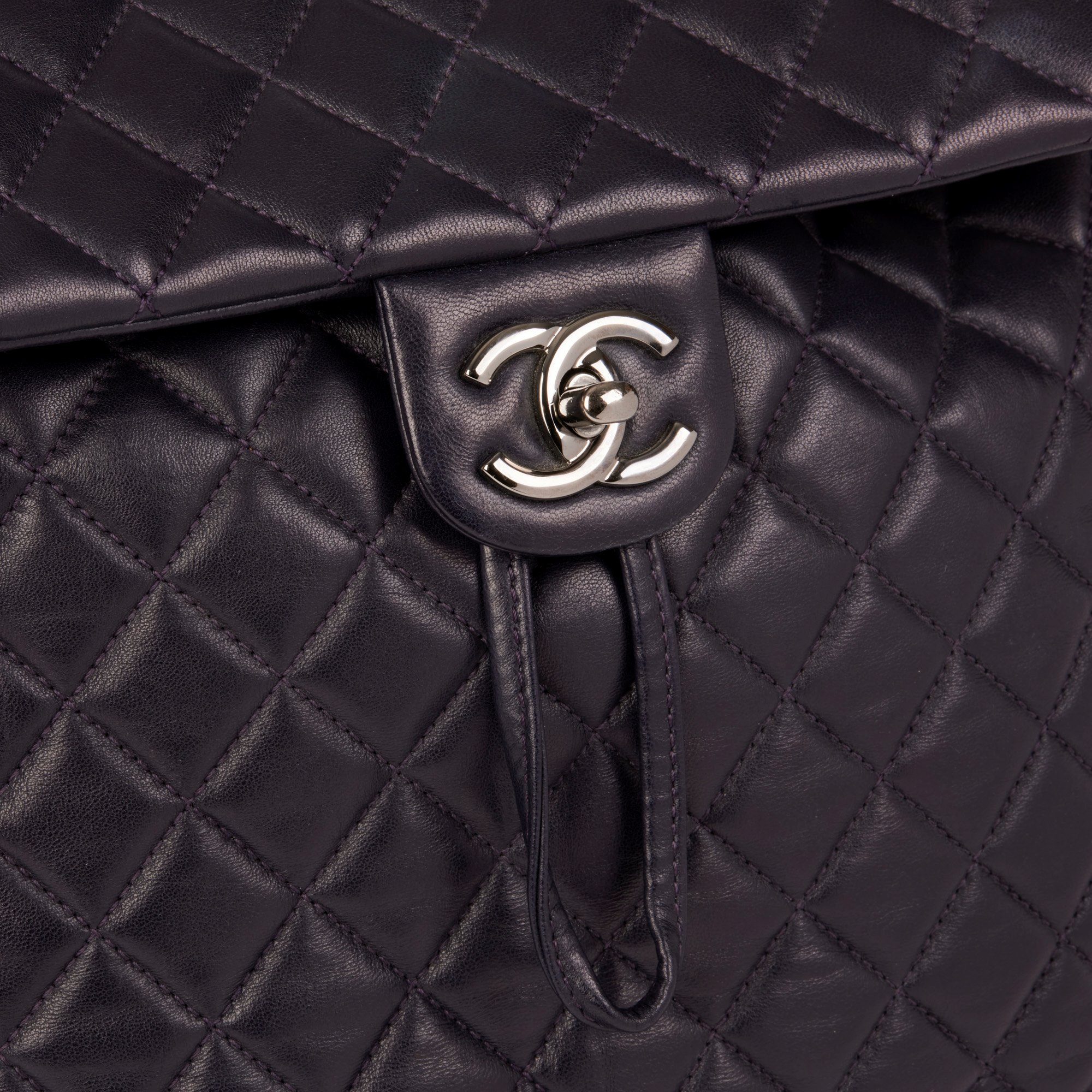 Chanel Indigo Quilted Lambskin Large Urban Spirit Backpack
