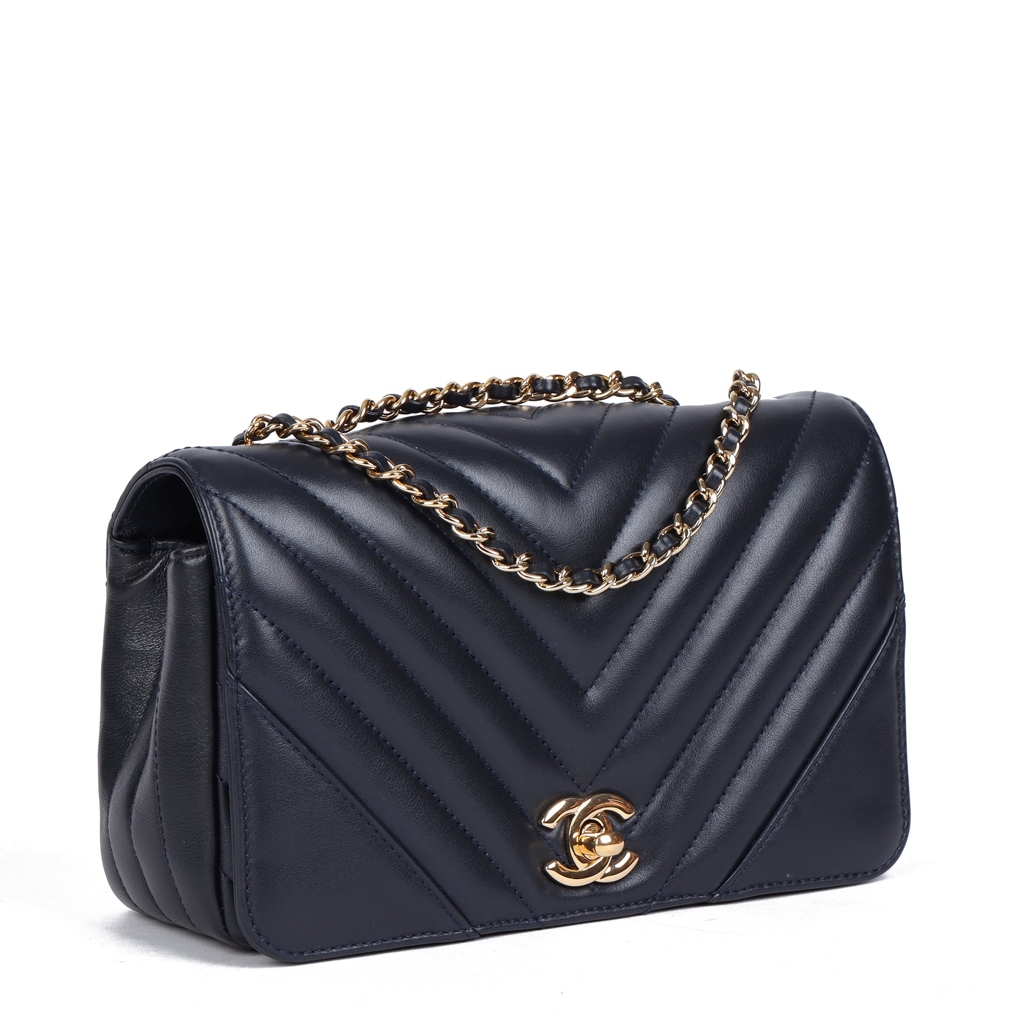 chanel chevron statement flap