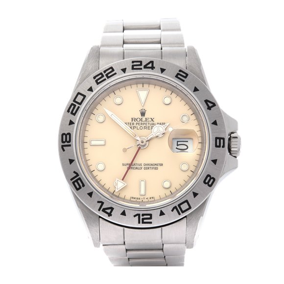 rolex explorer 2 cream