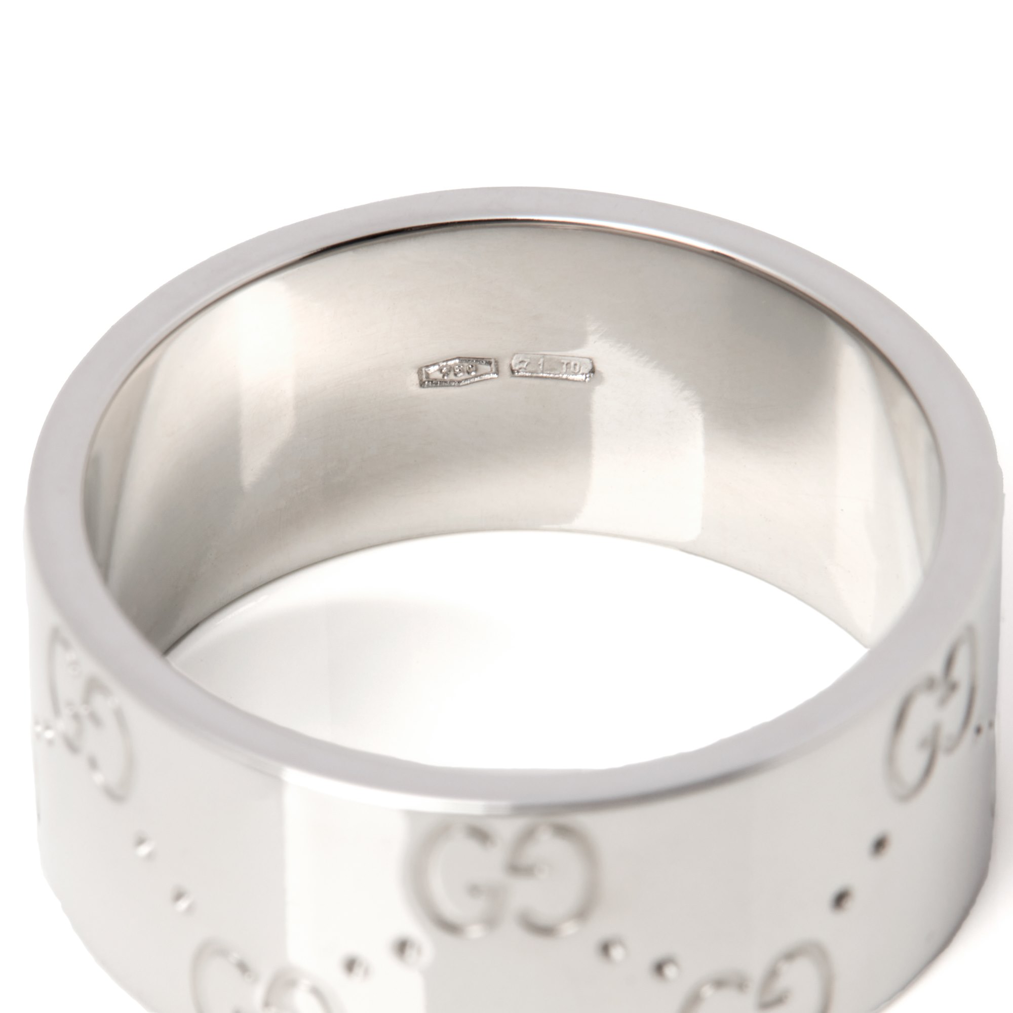 Gucci Icon Wide Band Ring