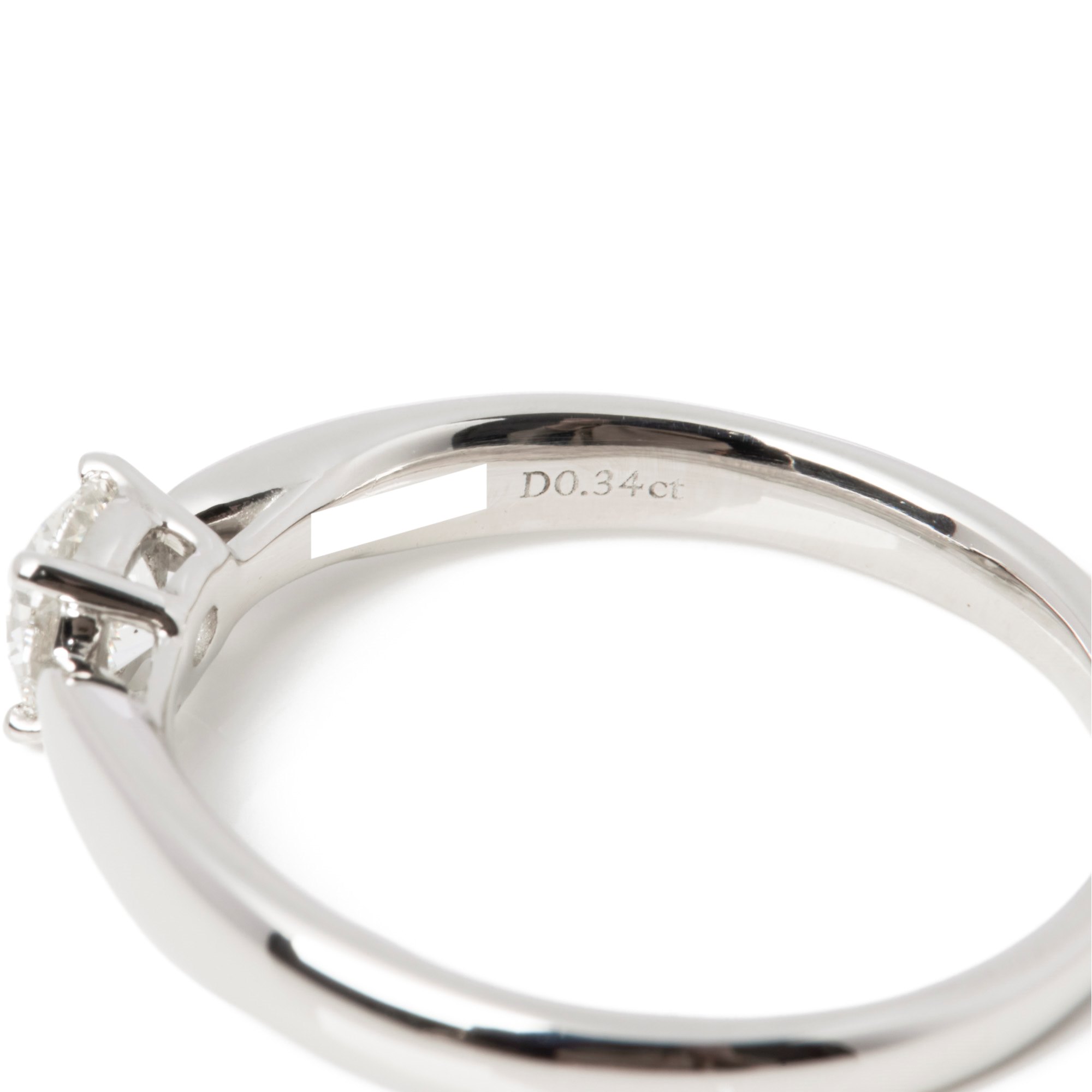 Tiffany & Co. Harmony Brilliant cut 0.34ct Diamond Solitaire Ring