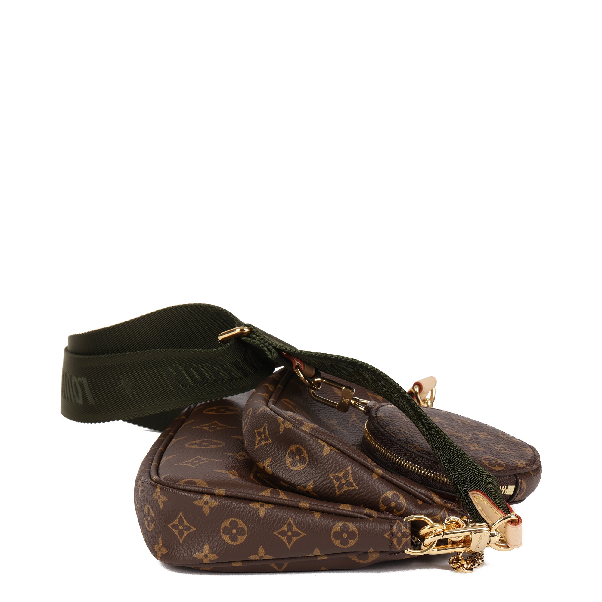 Louis Vuitton Khaki And Brown Monogram Canvas Multi Pochette Accessories  Gold Hardware, 2021 Available For Immediate Sale At Sotheby's