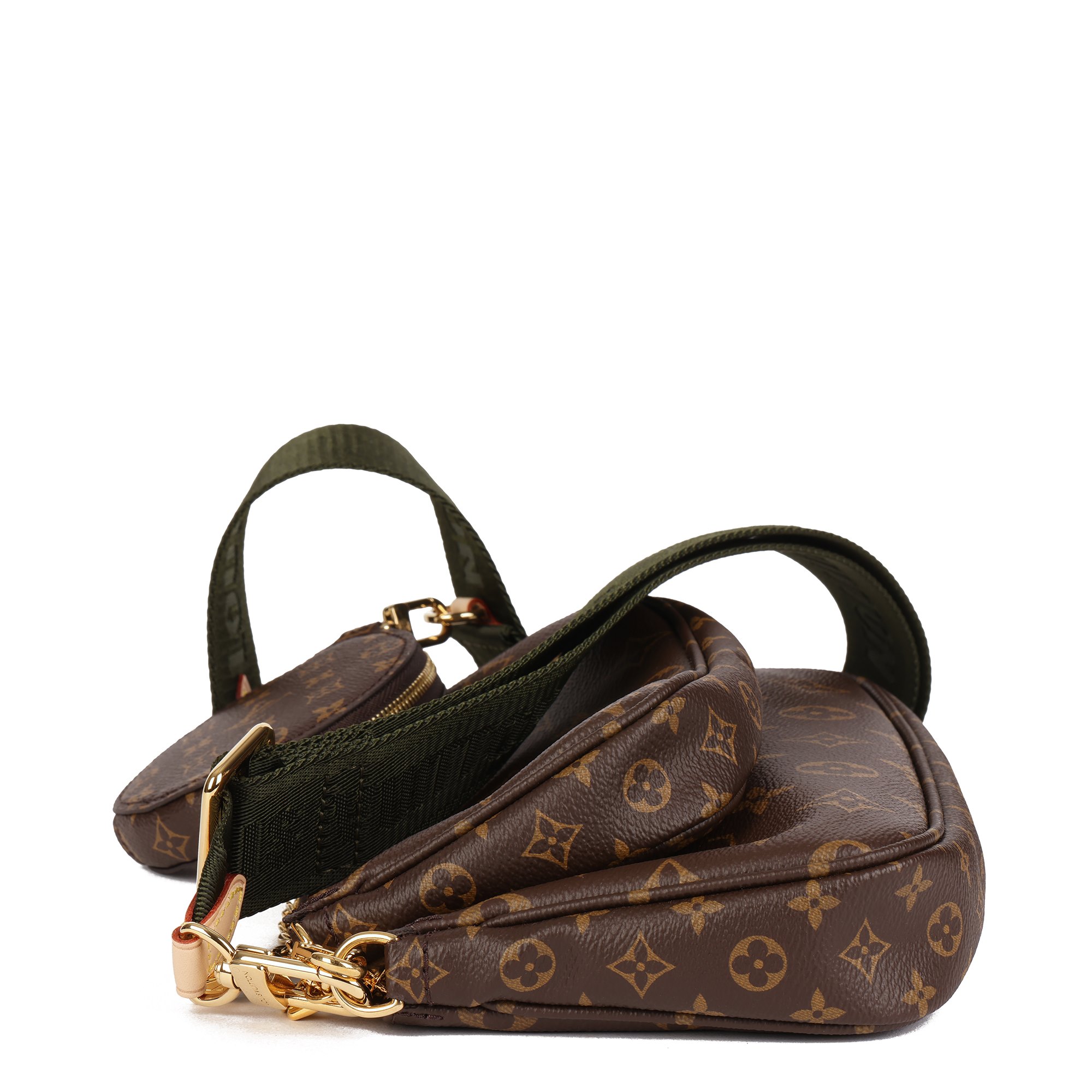 Louis Vuitton Light Pink And Brown Monogram Coated Canvas Multi Pochette  Accessoires Gold Hardware, 2021 Available For Immediate Sale At Sotheby's