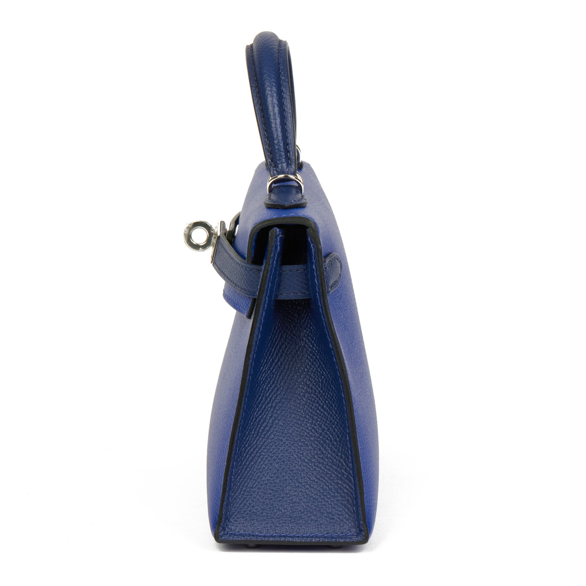 Hermès Blue Electric & Blue Saphir Epsom Leather HSS Special Order Kelly 20cm II Sellier
