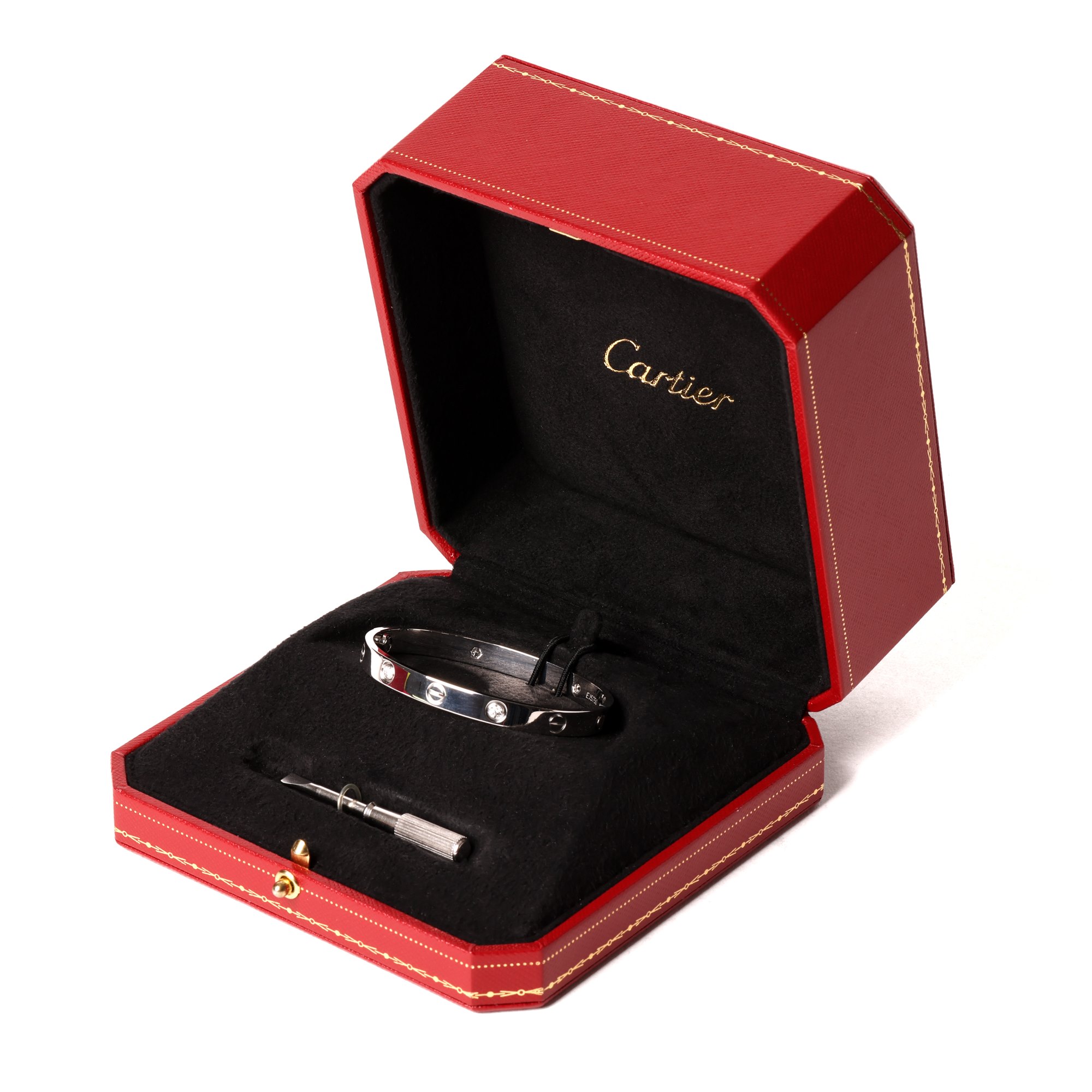 Cartier Love 4 Diamond Bangle