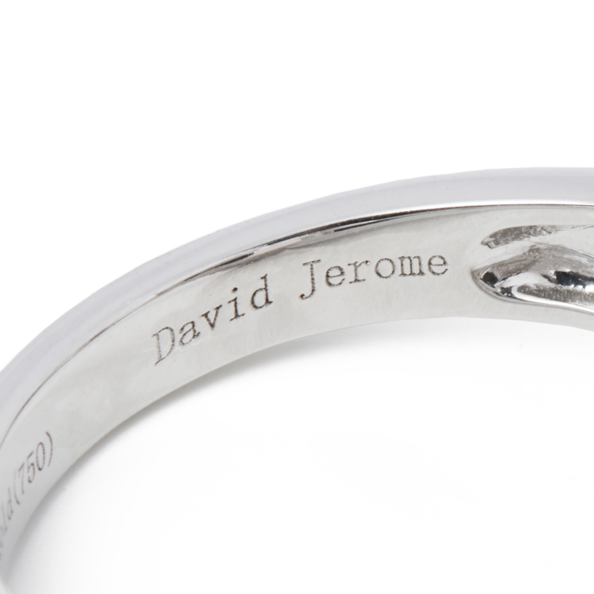 David Jerome Certified 6.98ct Oval Cut Morganite and Diamond Ring