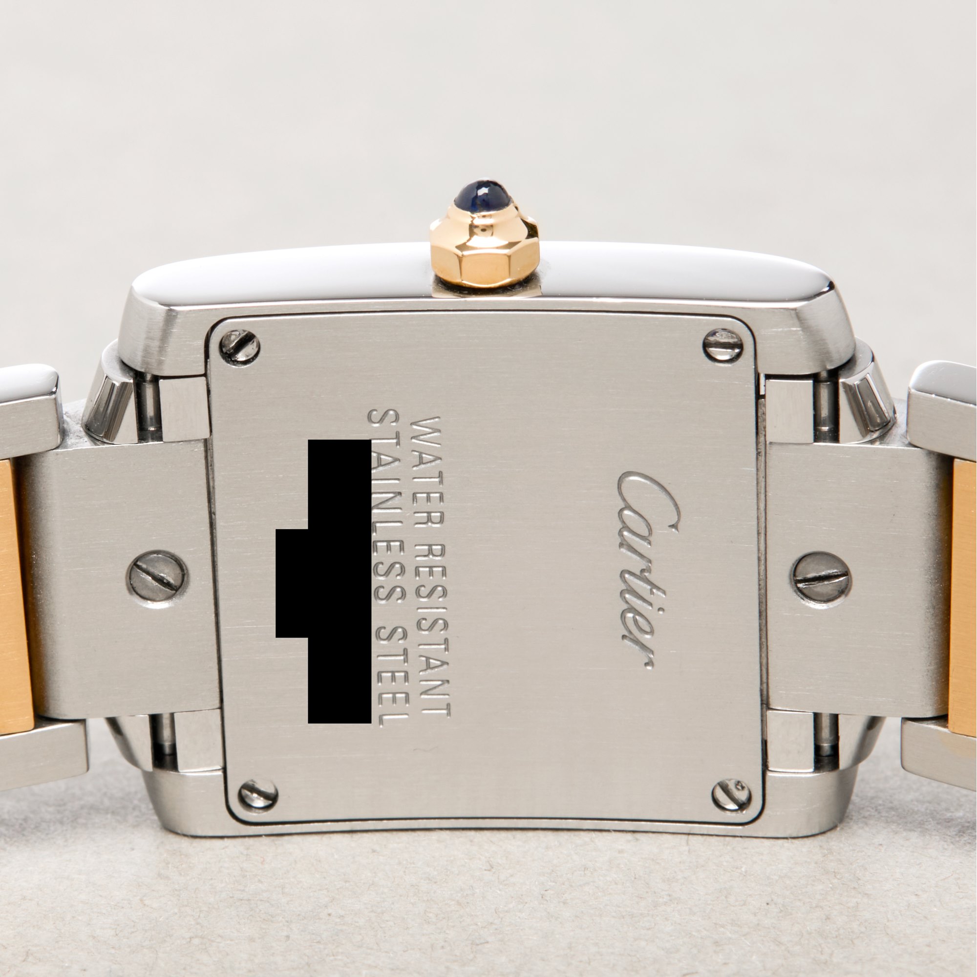 Cartier Tank 18K Yellow Gold & Stainless Steel W51007Q4 or 2384