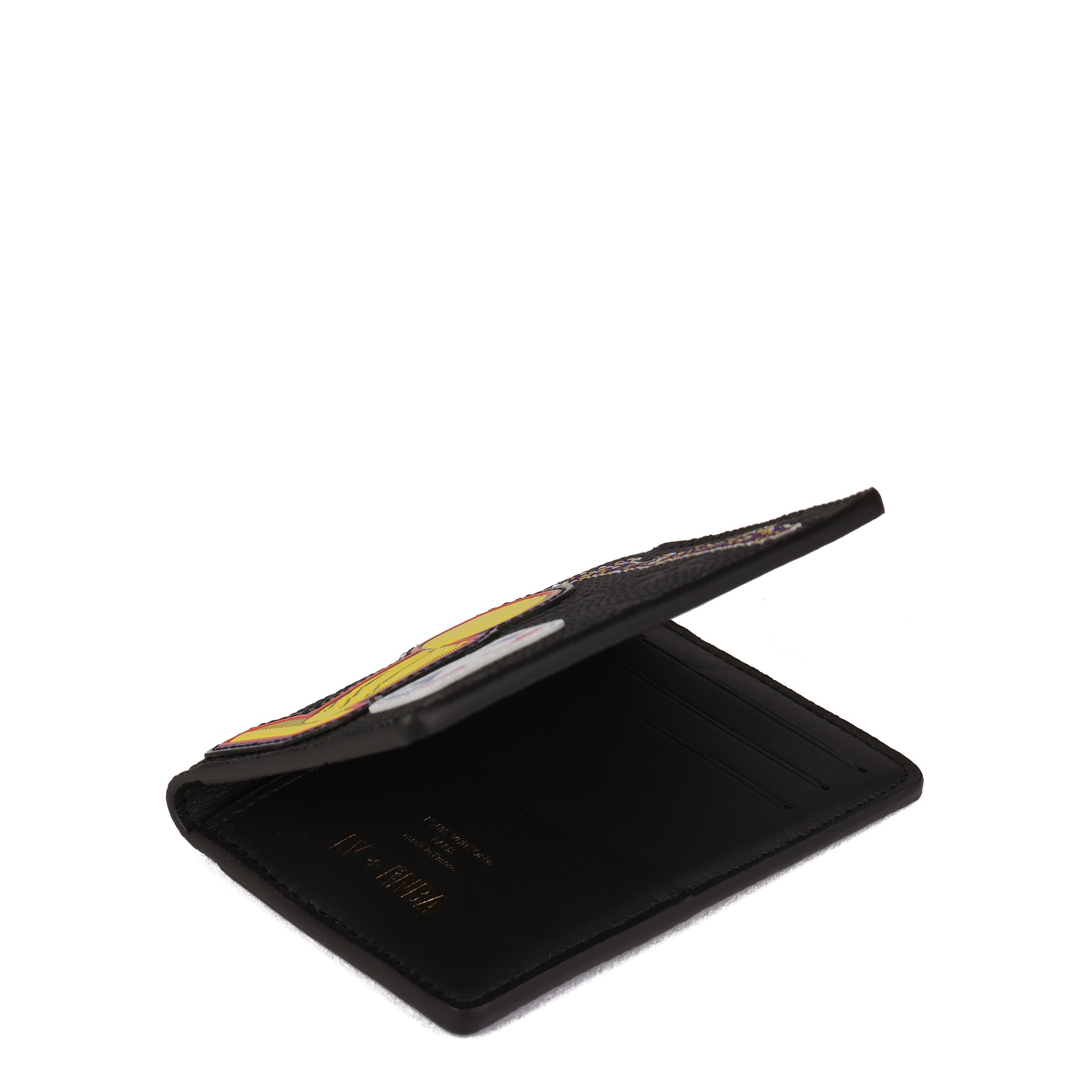 Louis Vuitton Black Monogram Cowhide Leather LVXNBA Pocket Organizer Wallet