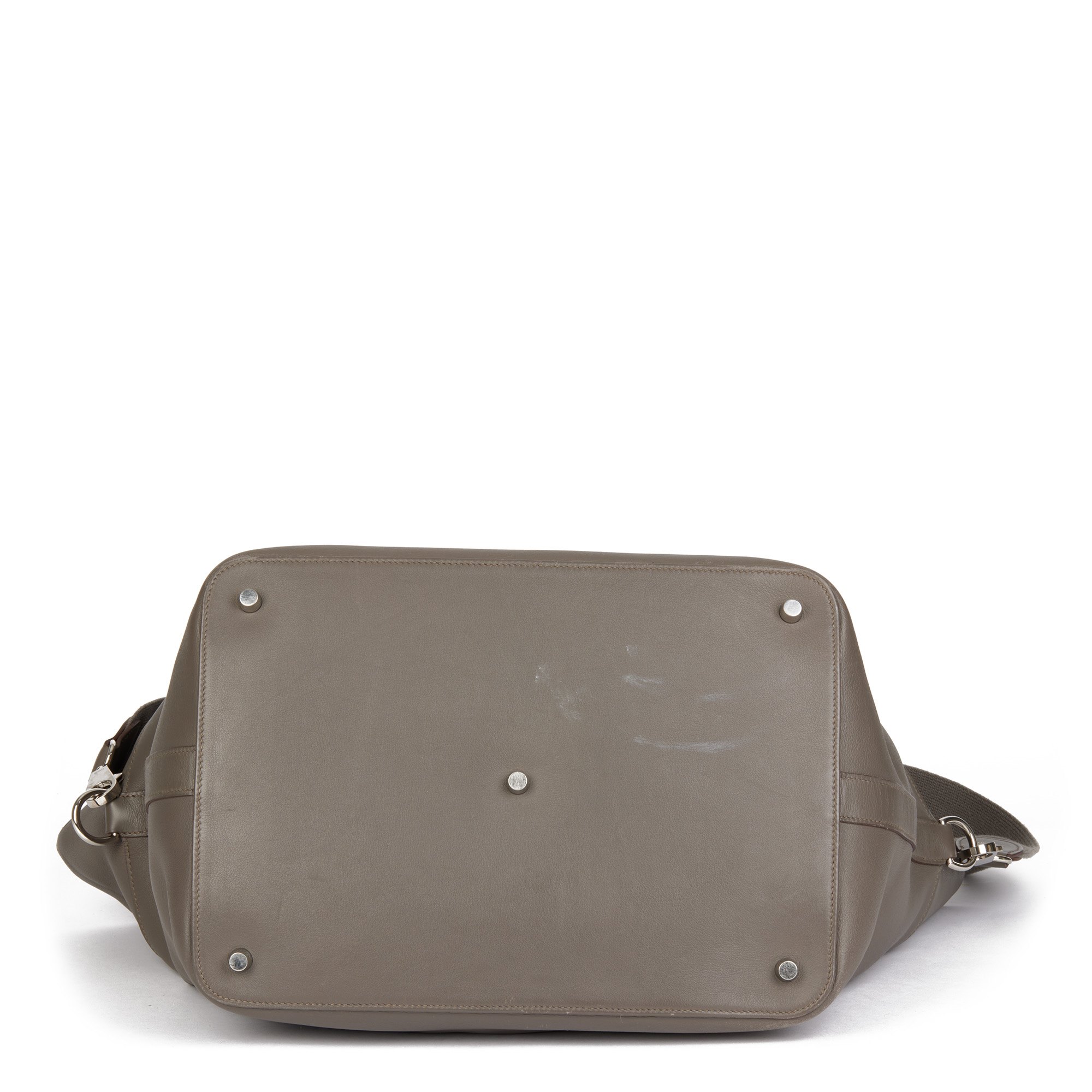 Hermès Graphite Swift Leather Toolbox 33