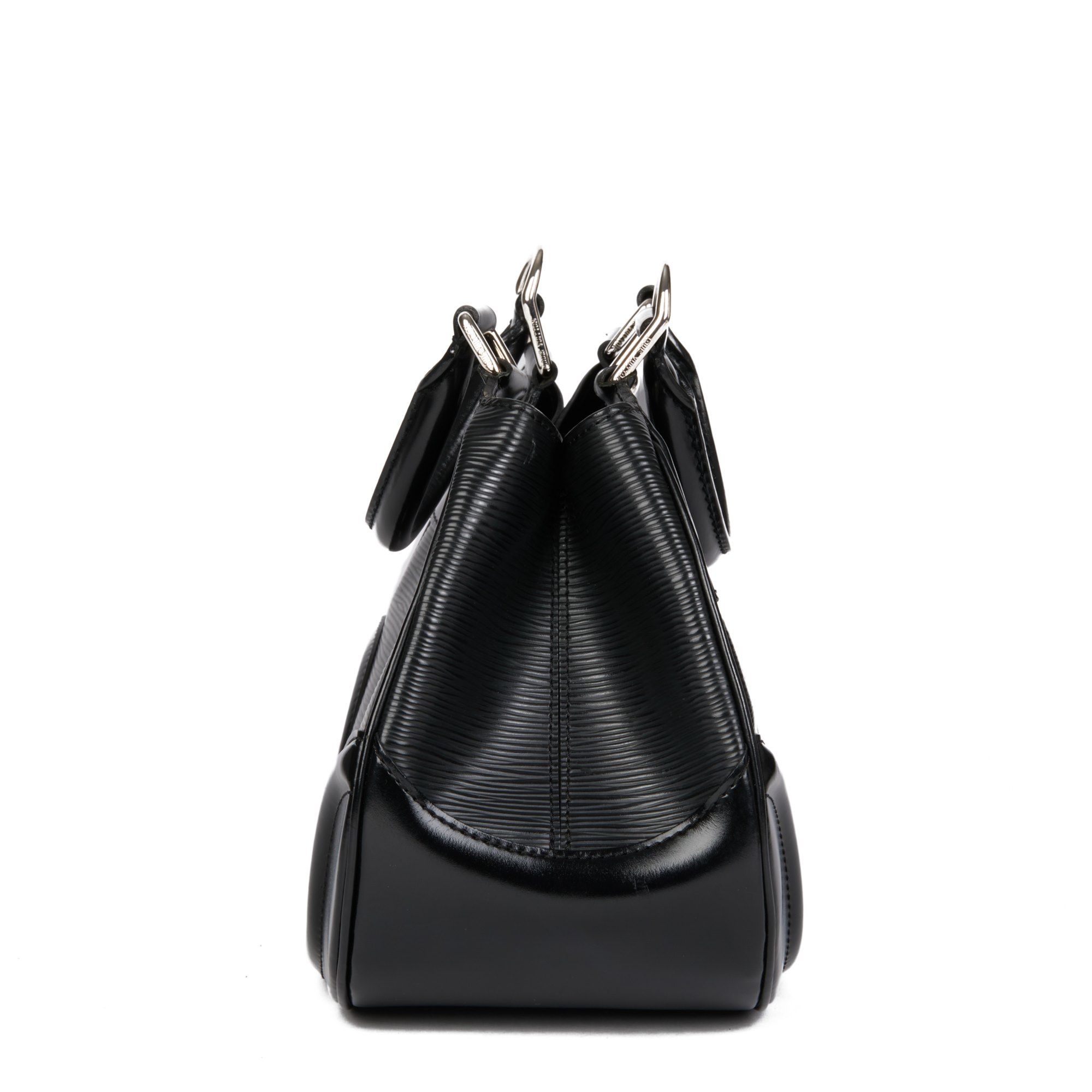 Louis Vuitton Black Epi Leather Sac Montaigne