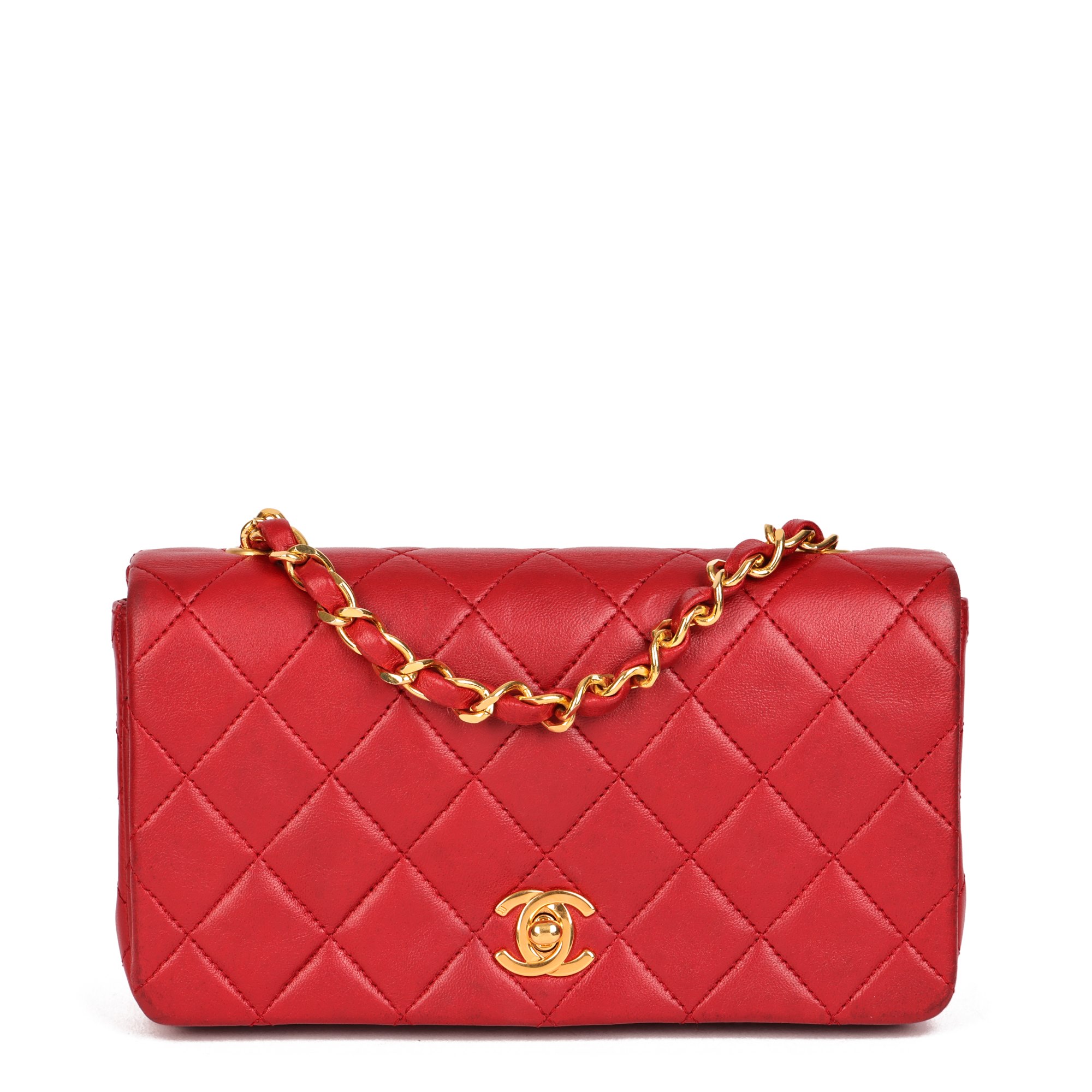 Chanel Mini Full Flap Bag 1989 HB4485 | Second Hand Handbags | Xupes