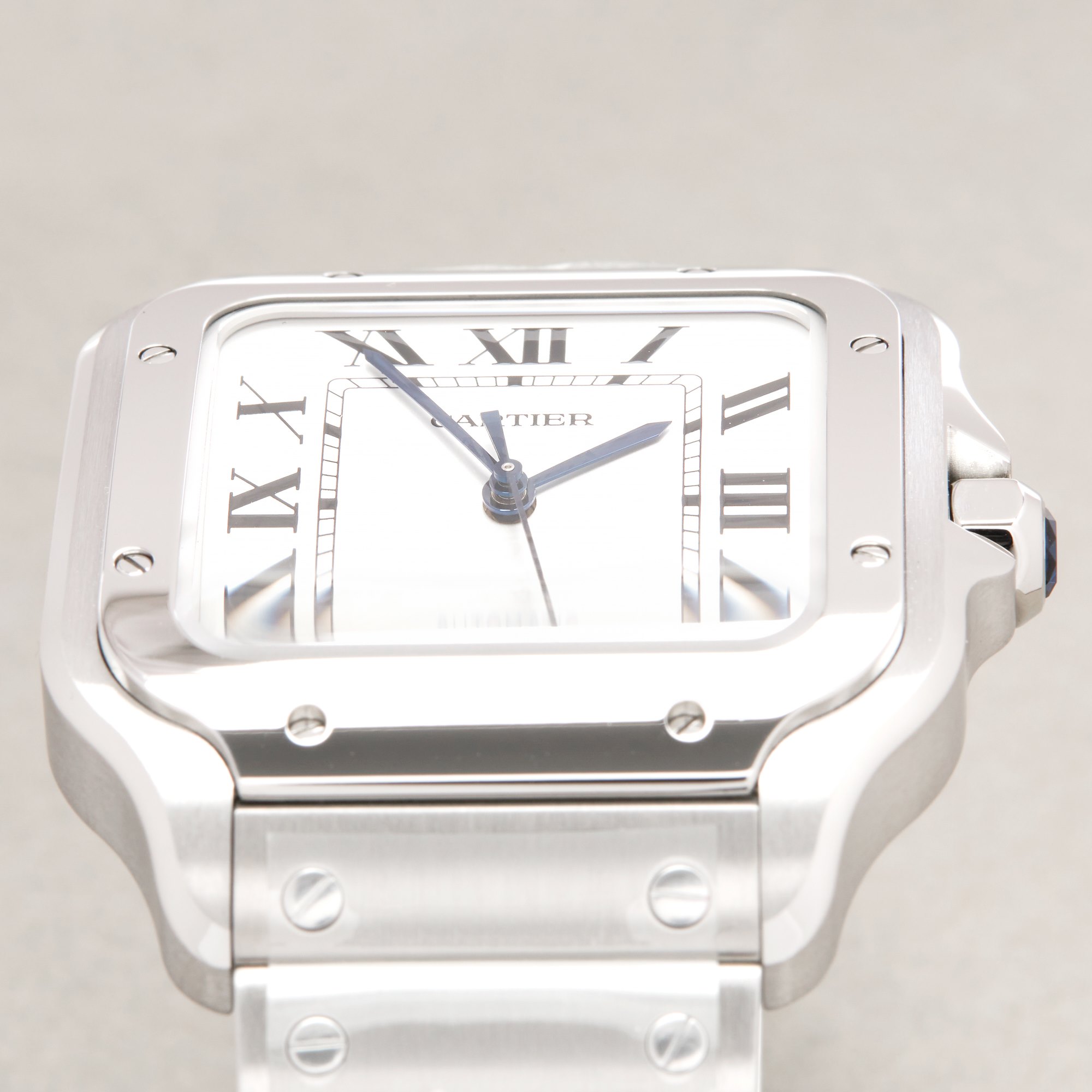 Cartier Santos Large Roestvrij Staal WSSA0018 or 4072