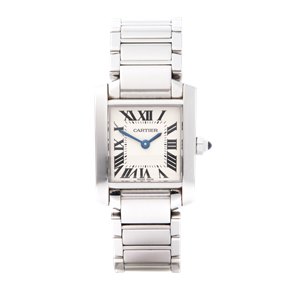 Cartier Tank Francaise Stainless Steel - W51008Q3 or 3217