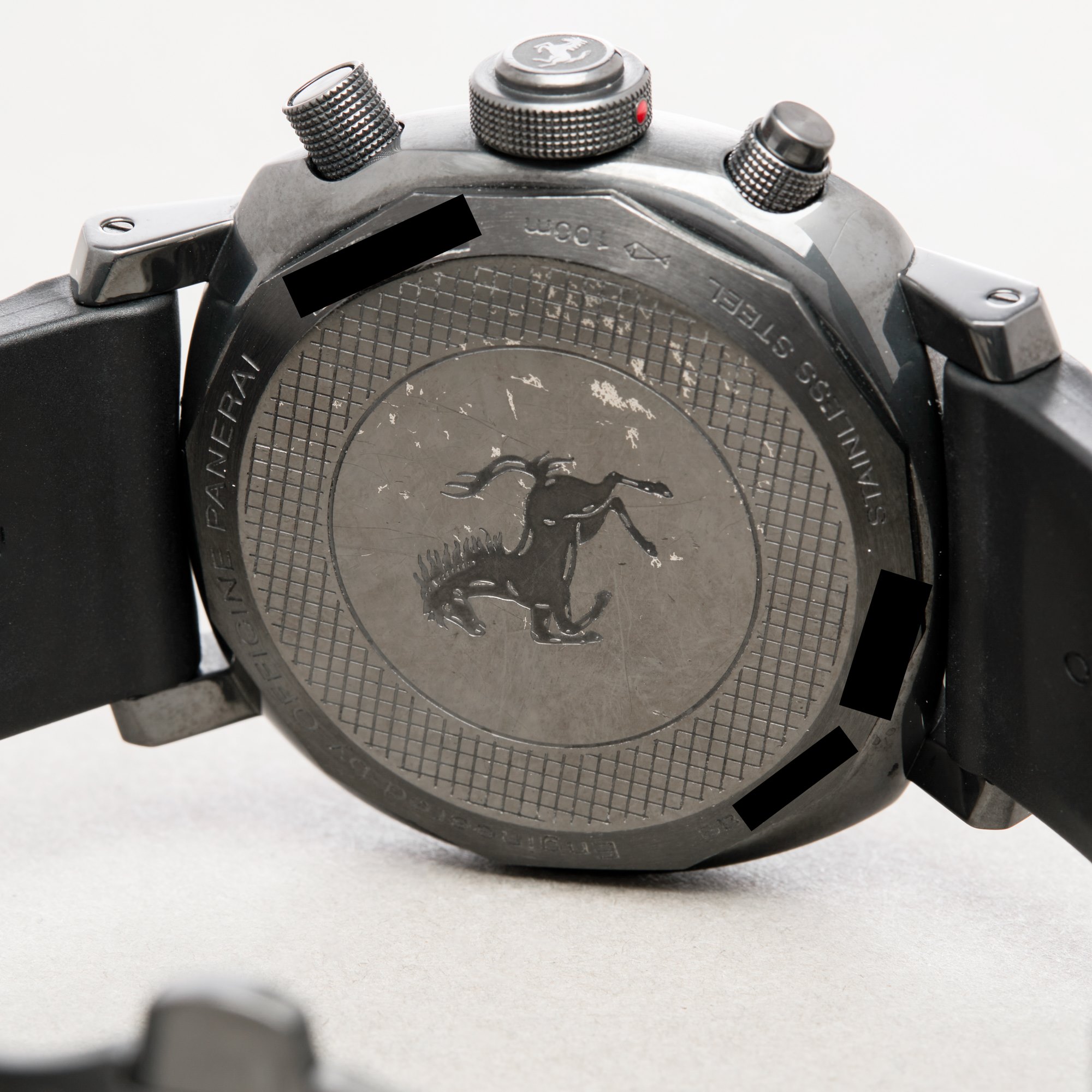 Panerai Ferrari Limited edition of 100 pieces Dlc Coated Stainless Steel FER00038