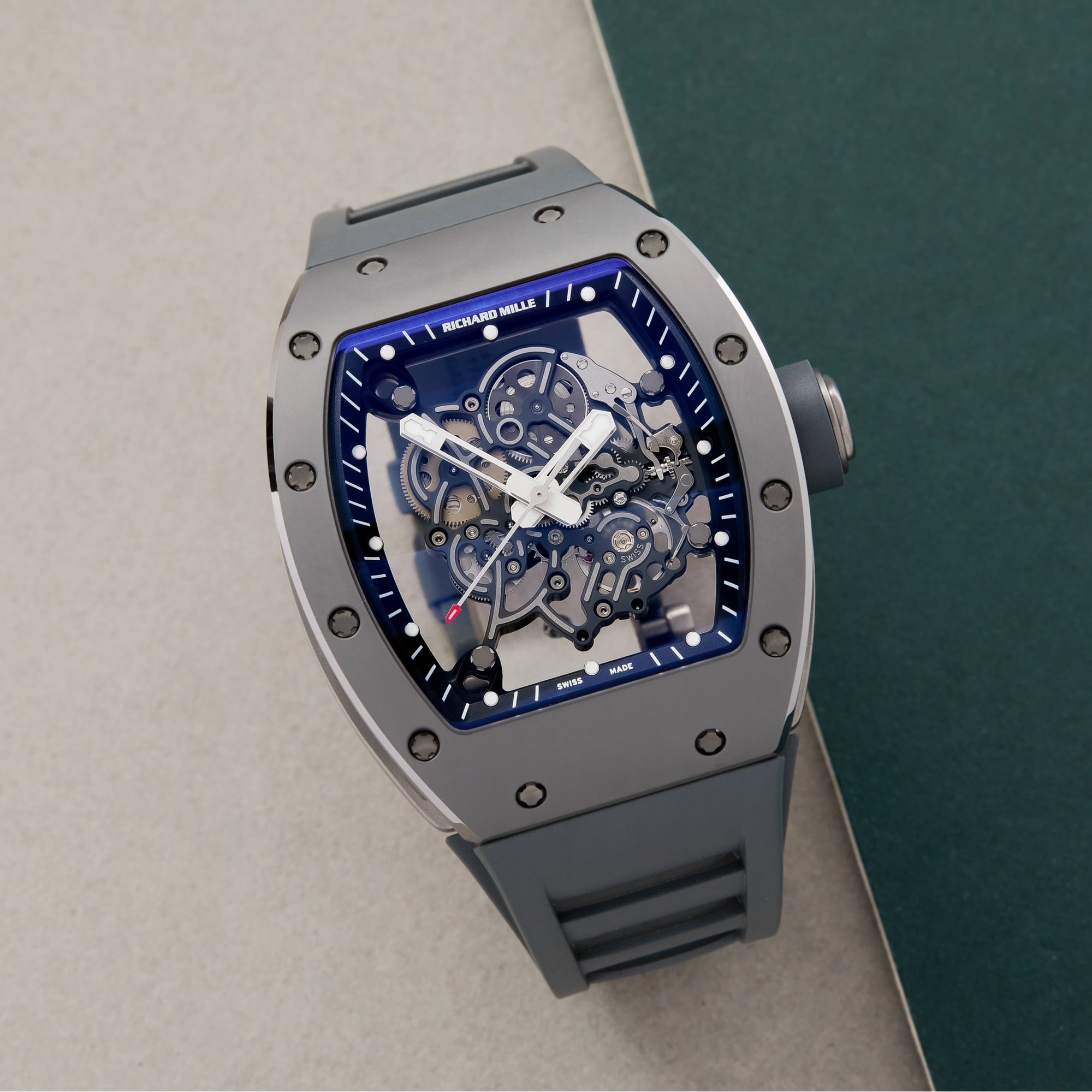 Richard Mille RM055 Bubba Watson Grey Boutique Limited Edition Of 50 Pieces Titanium RM055