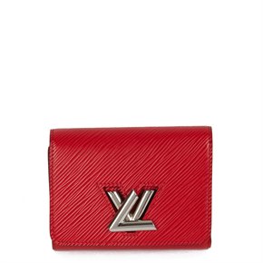 Louis Vuitton Coquelicot Epi Leather Twist Compact Wallet