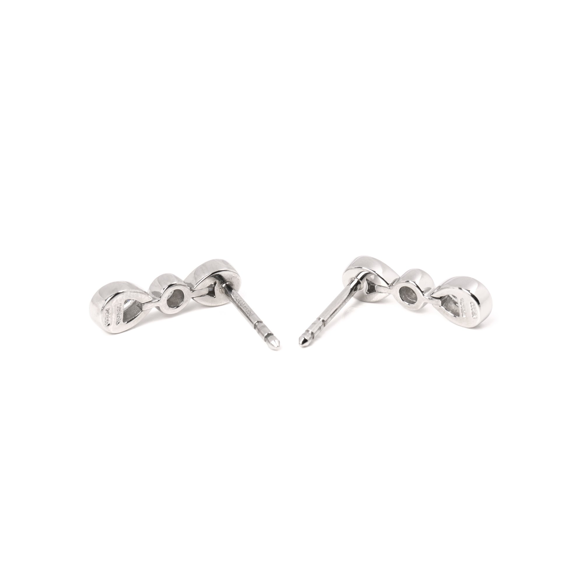 Tiffany & Co. Elsa Peretti Diamond Drop Earrings