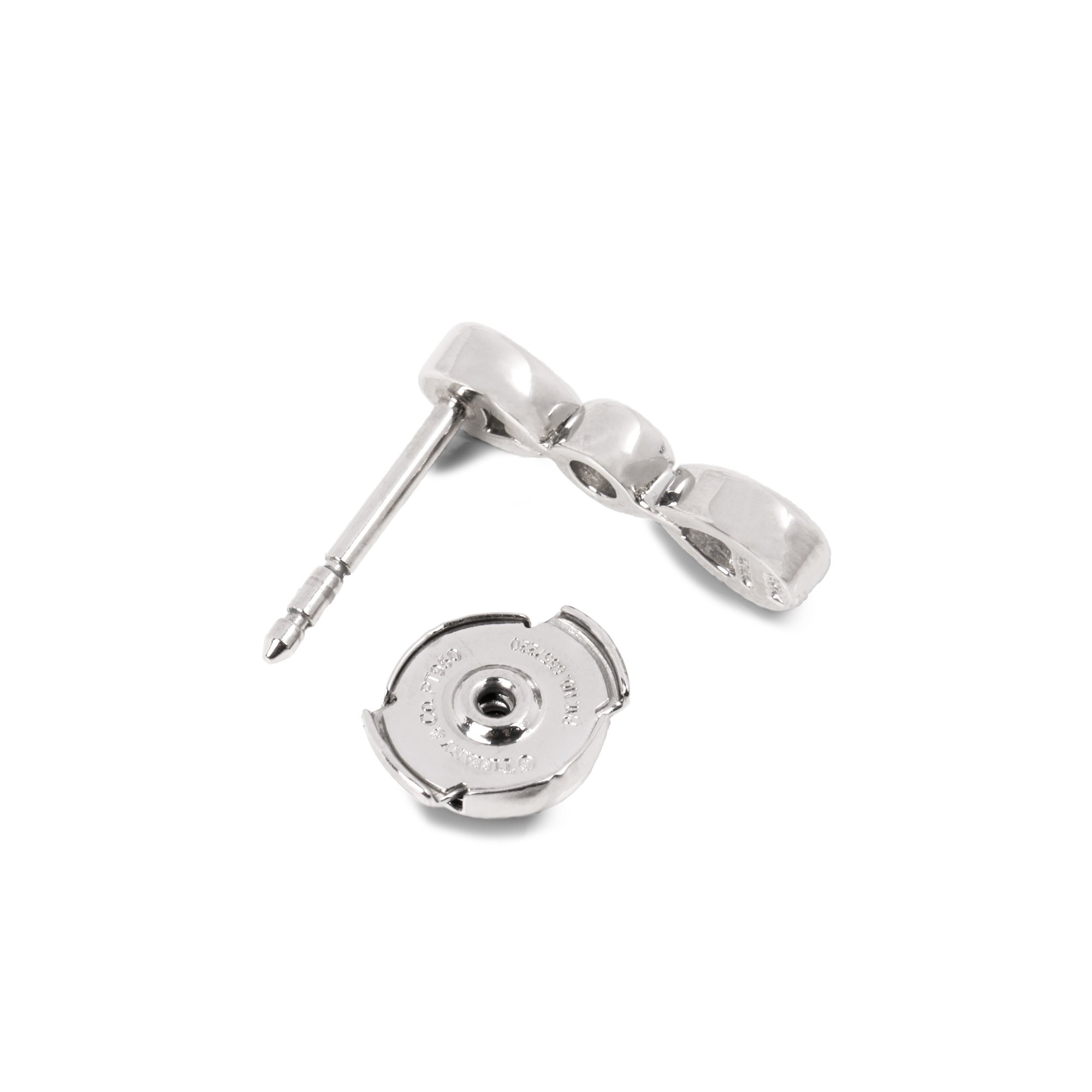 Tiffany & Co. Pear & Round Drop Earrings