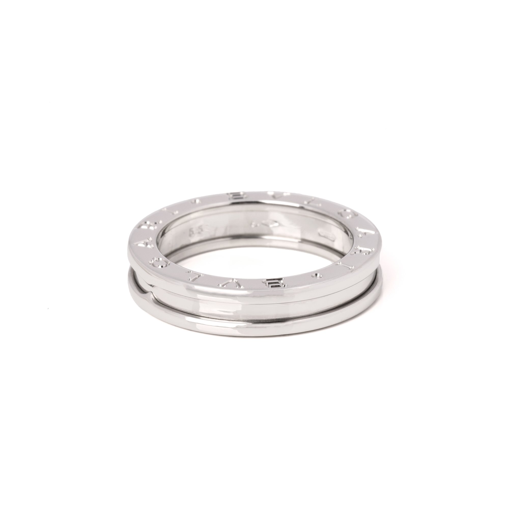 Bulgari  One Row Band RIng J914 | Second Hand Jewellery