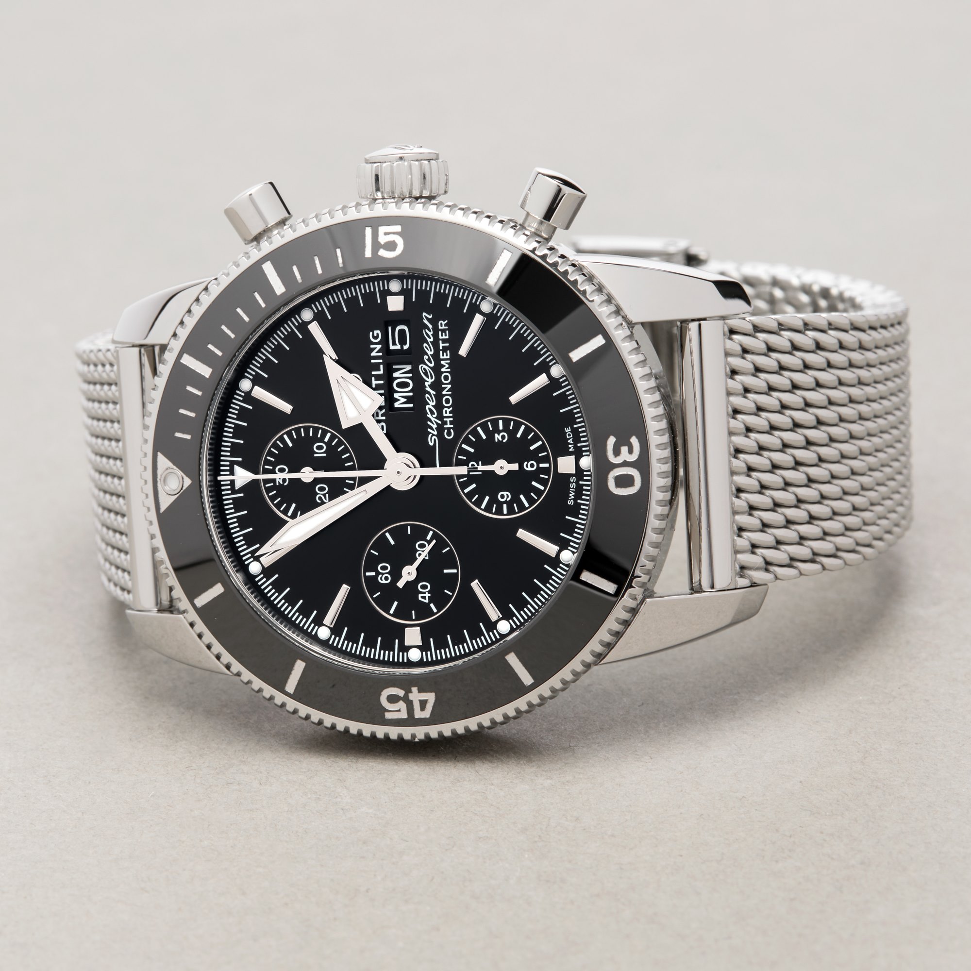 Breitling Superocean II Chronograph Roestvrij Staal A133121B1A1