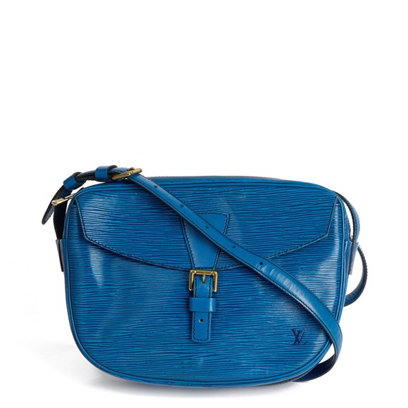 Louis Vuitton Blue Epi Leather Vintage Jeune Fille