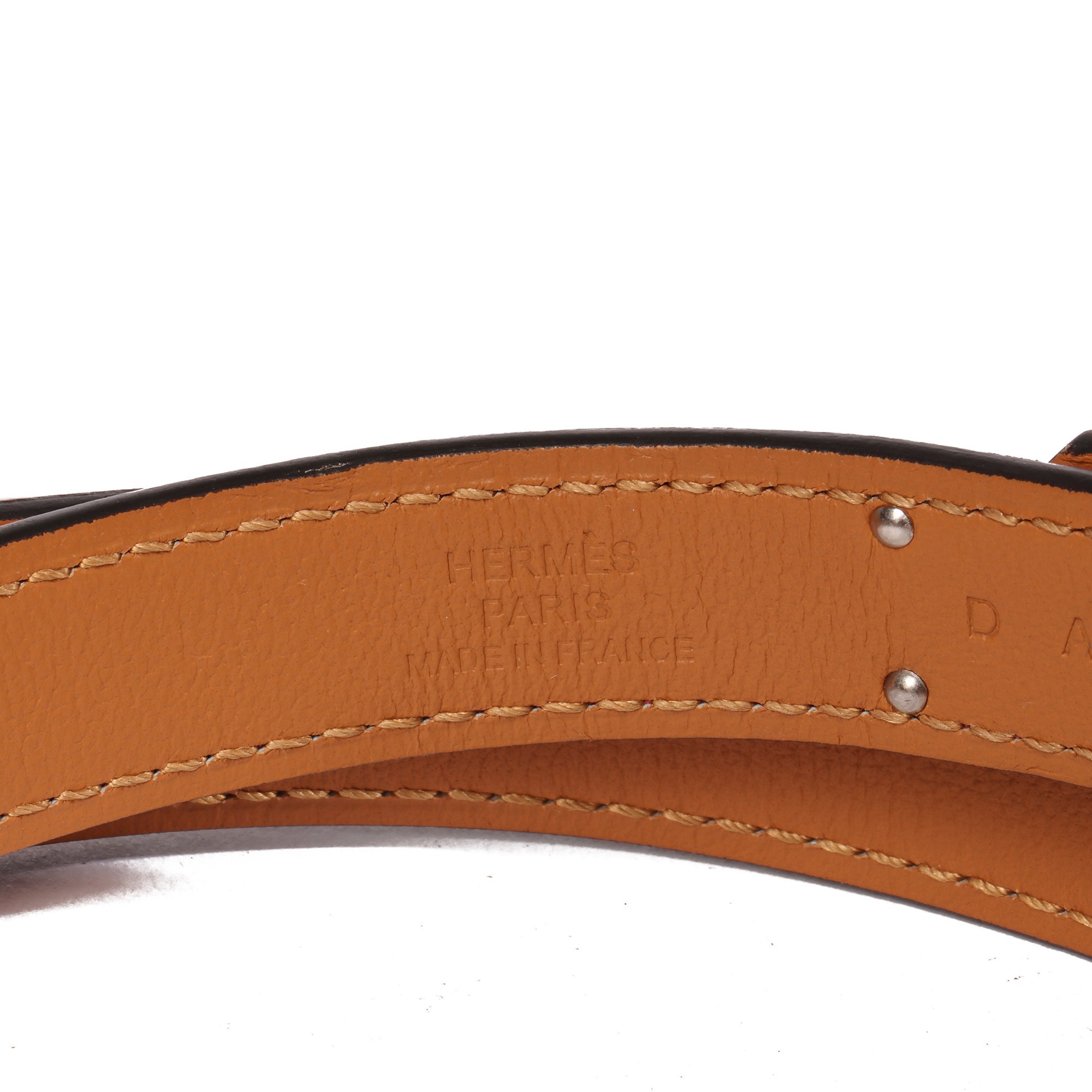 Hermès Rose Azalee Epsom Leather Kelly Belt 18mm