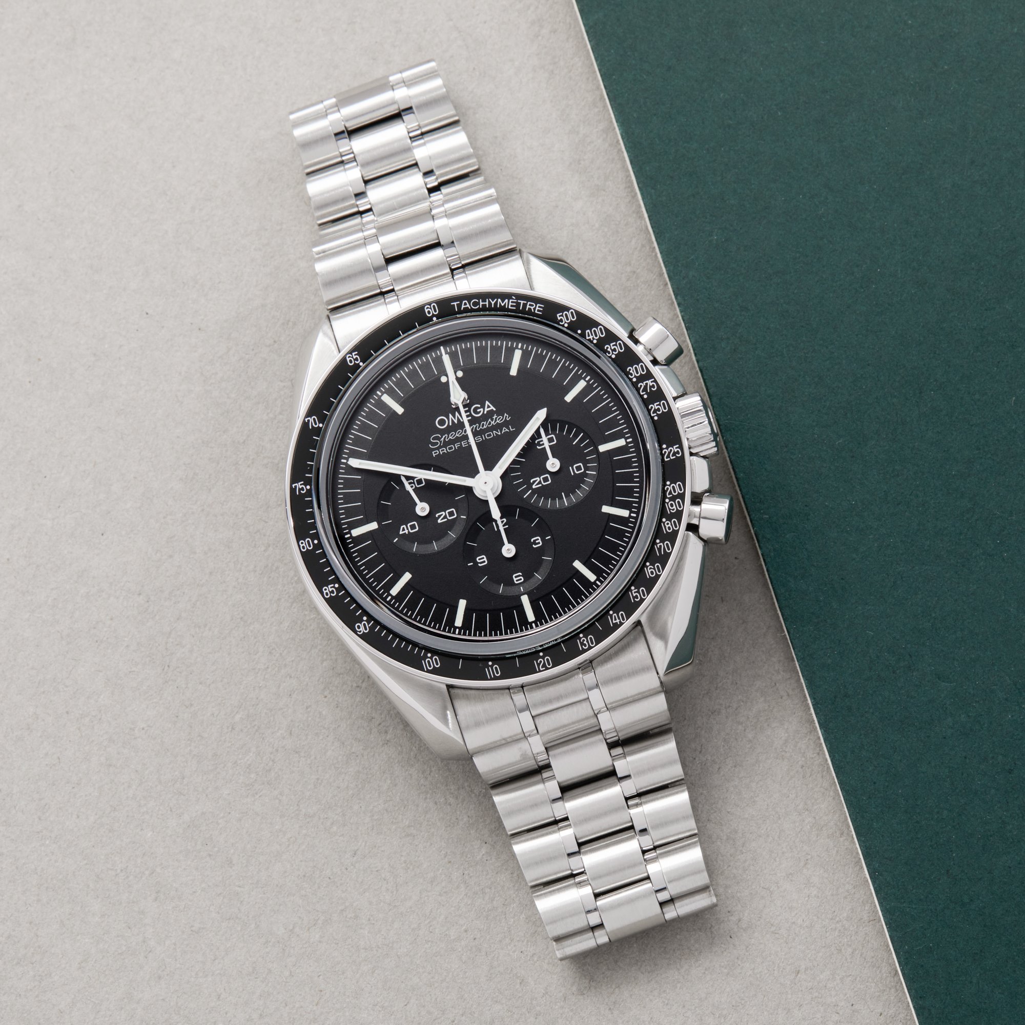 Omega Speedmaster Moonwatch Co-Axial Chronograph Roestvrij Staal 310.30.42.50.01.002