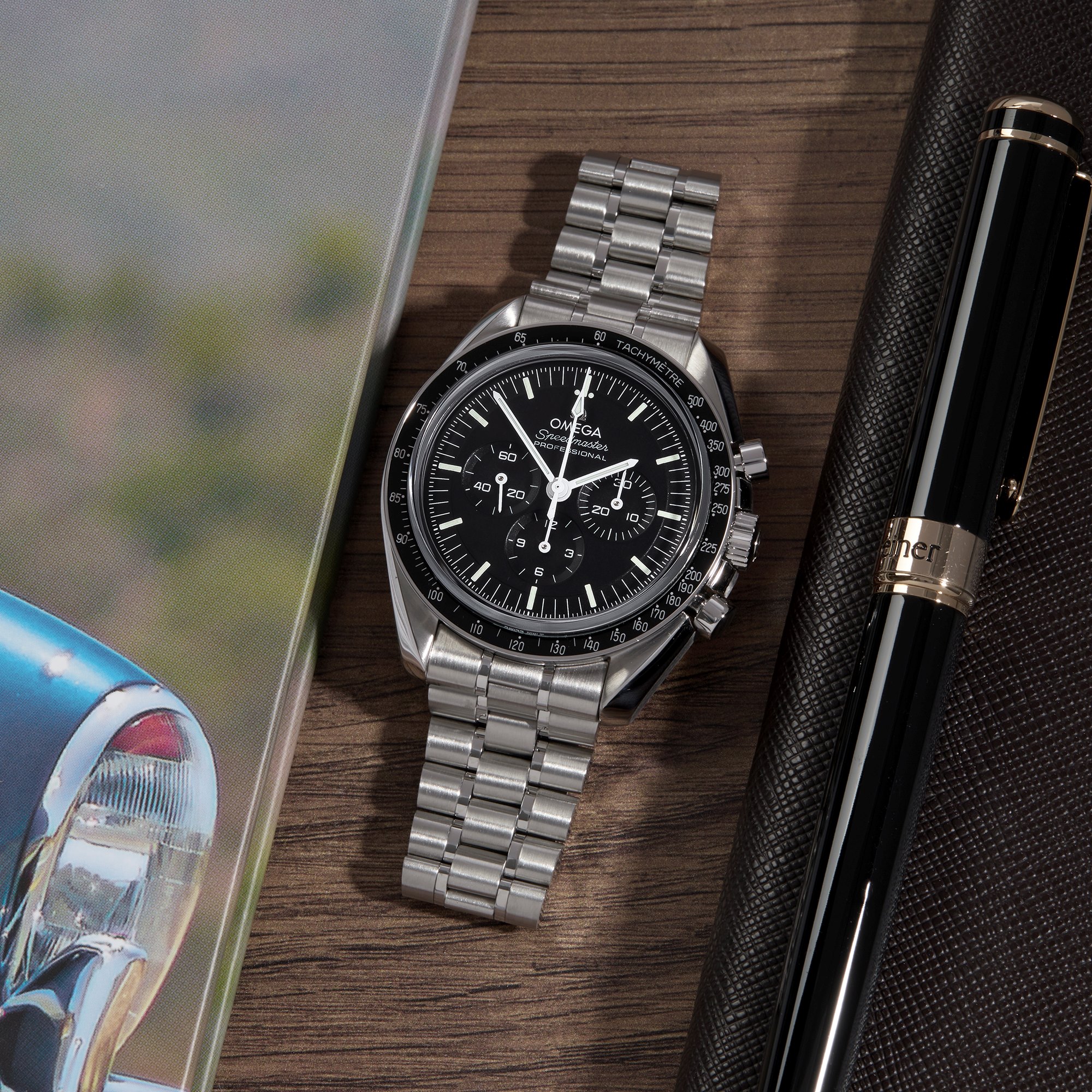 Omega Speedmaster Moonwatch Co-Axial Chronograph Roestvrij Staal 310.30.42.50.01.002