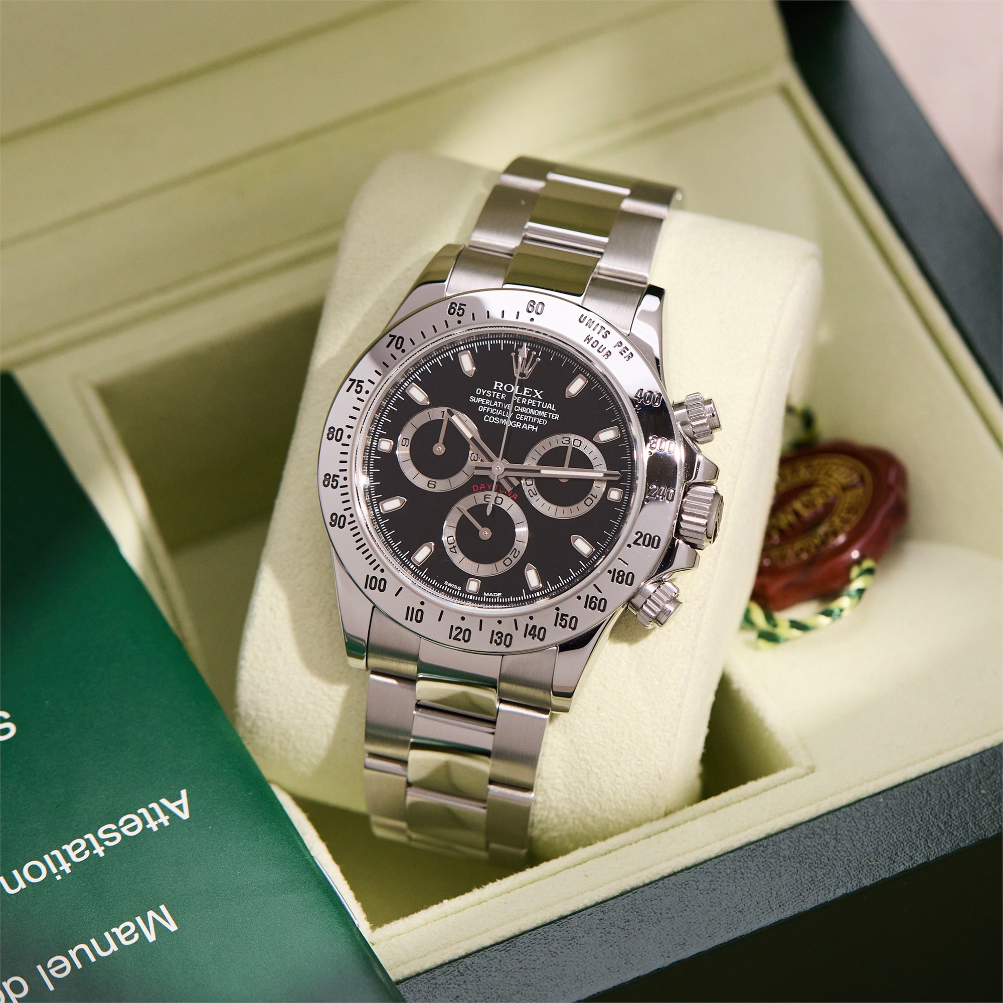 Rolex Daytona APH Dial Stainless Steel 116520