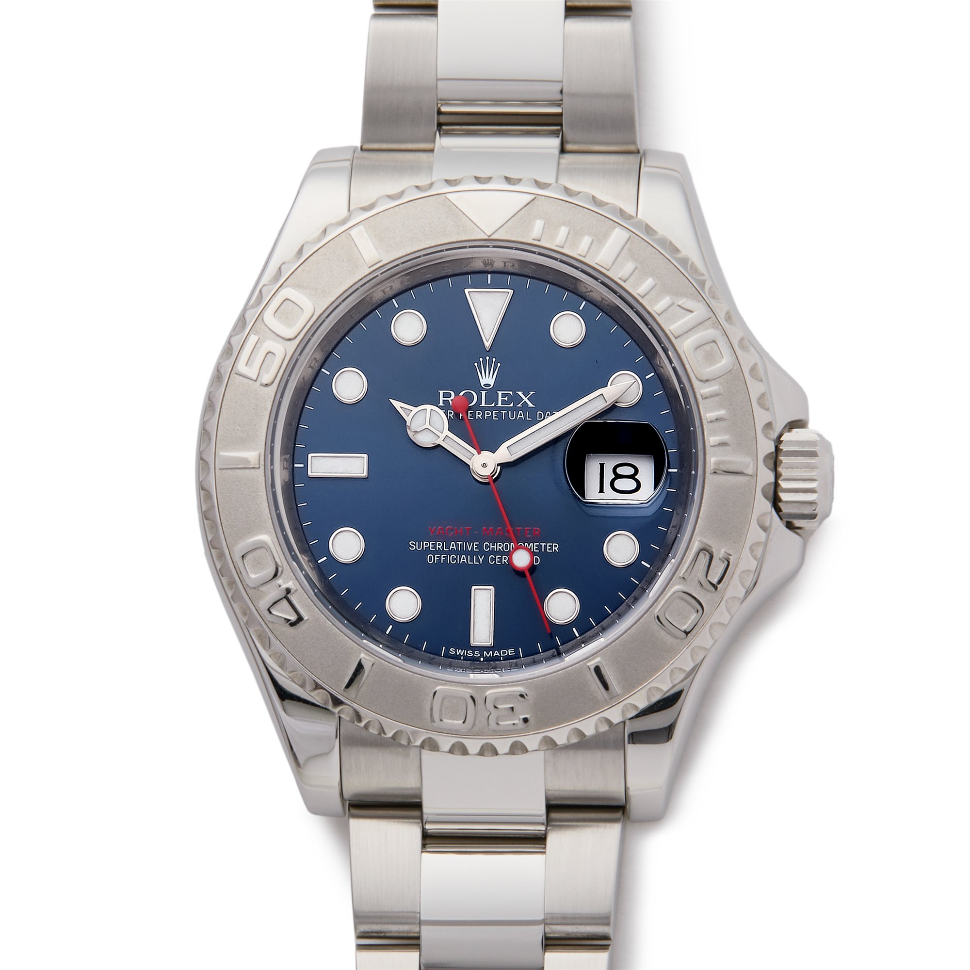 Rolex Yacht-Master Platinum & Stainless Steel 116622