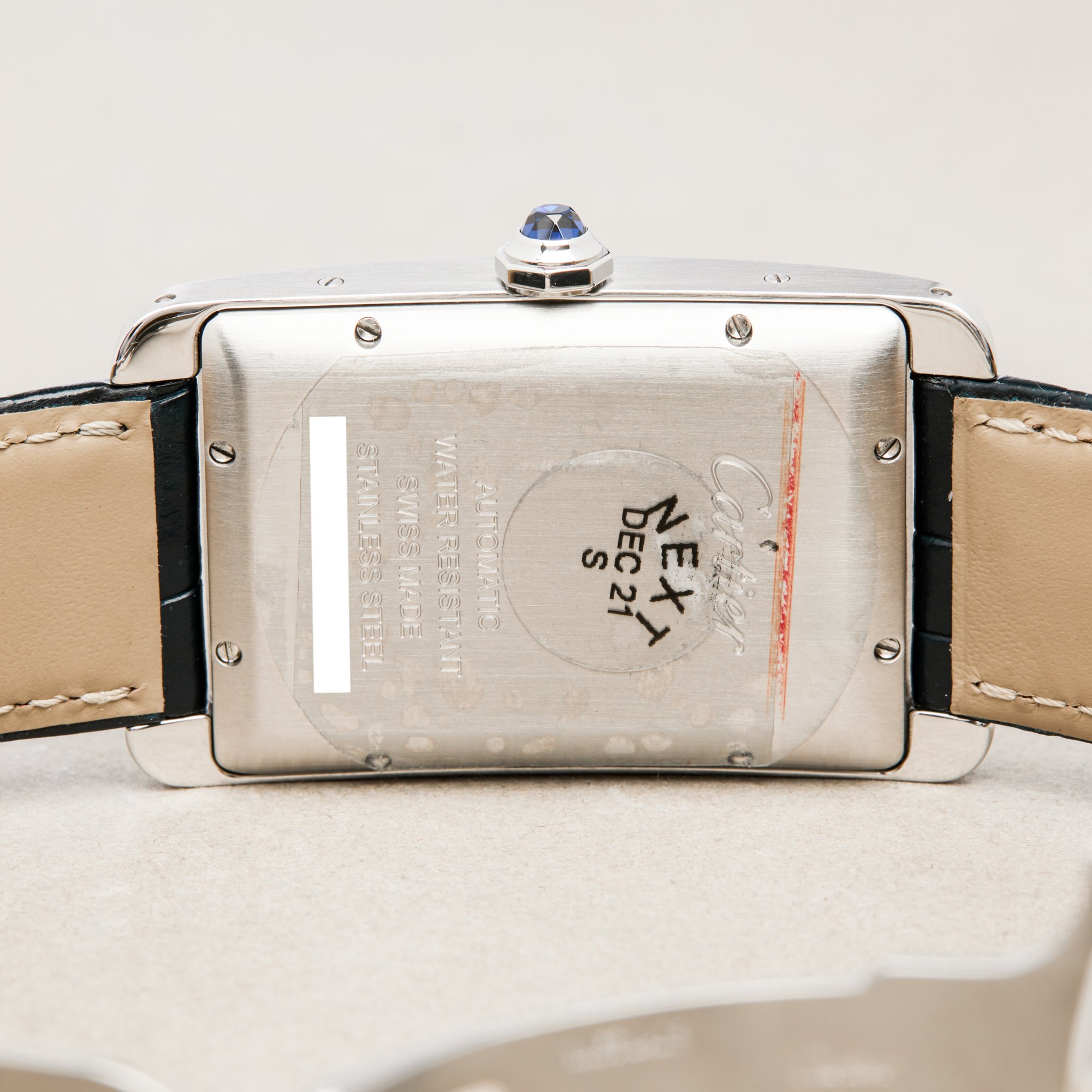 Cartier Tank Americaine Roestvrij Staal WSTA0018 or 3972