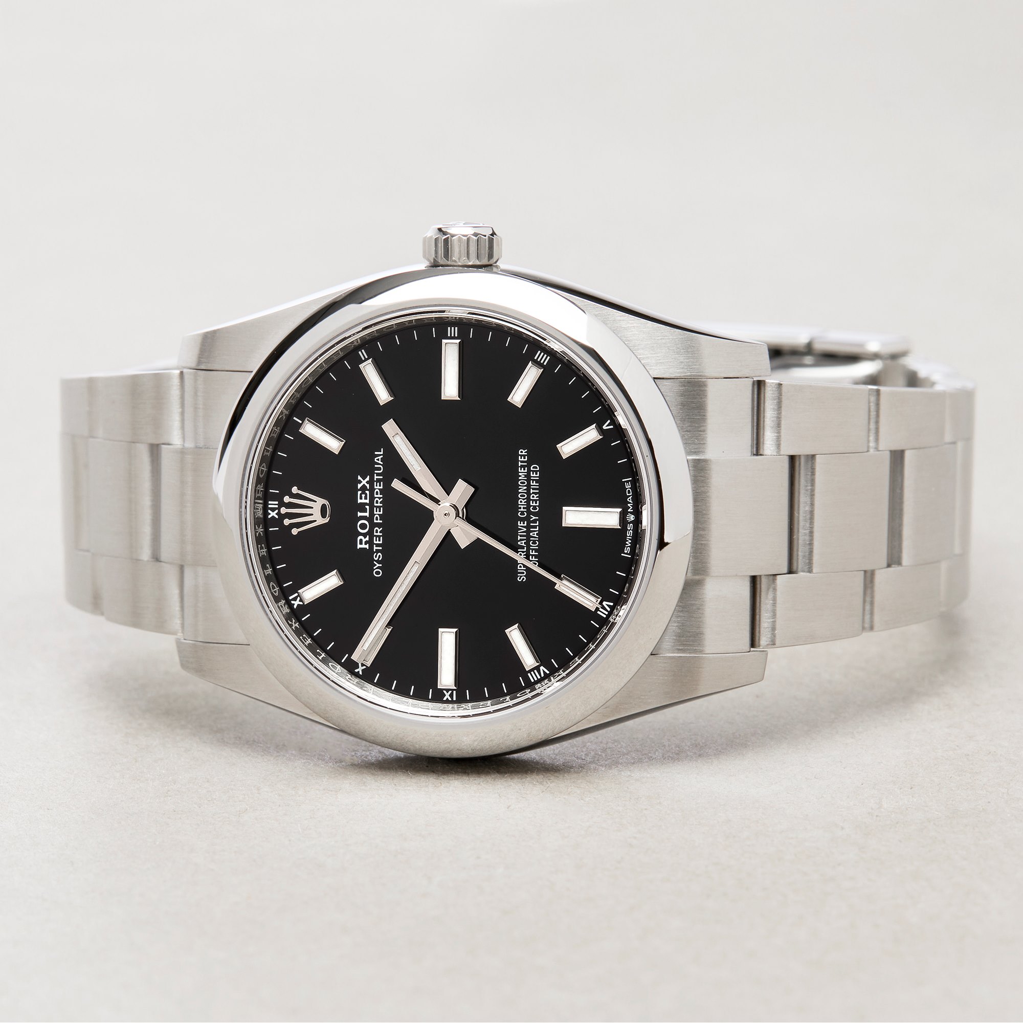 Rolex Oyster Perpetual 34 Roestvrij Staal 124200